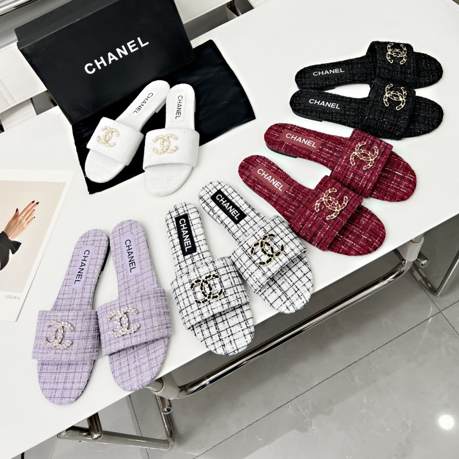 Chanel Shoes Summer women's slippers