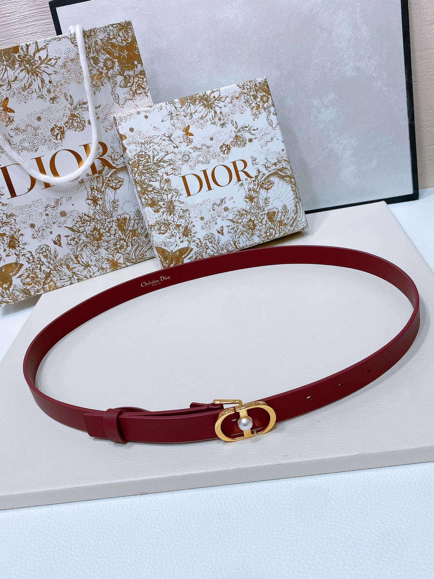 Dior Leather Belts 1:1 Mirror Version