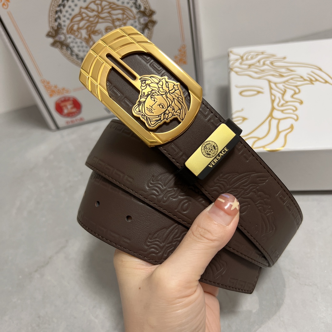 Versace Leather Belts 1:1 Mirror Version