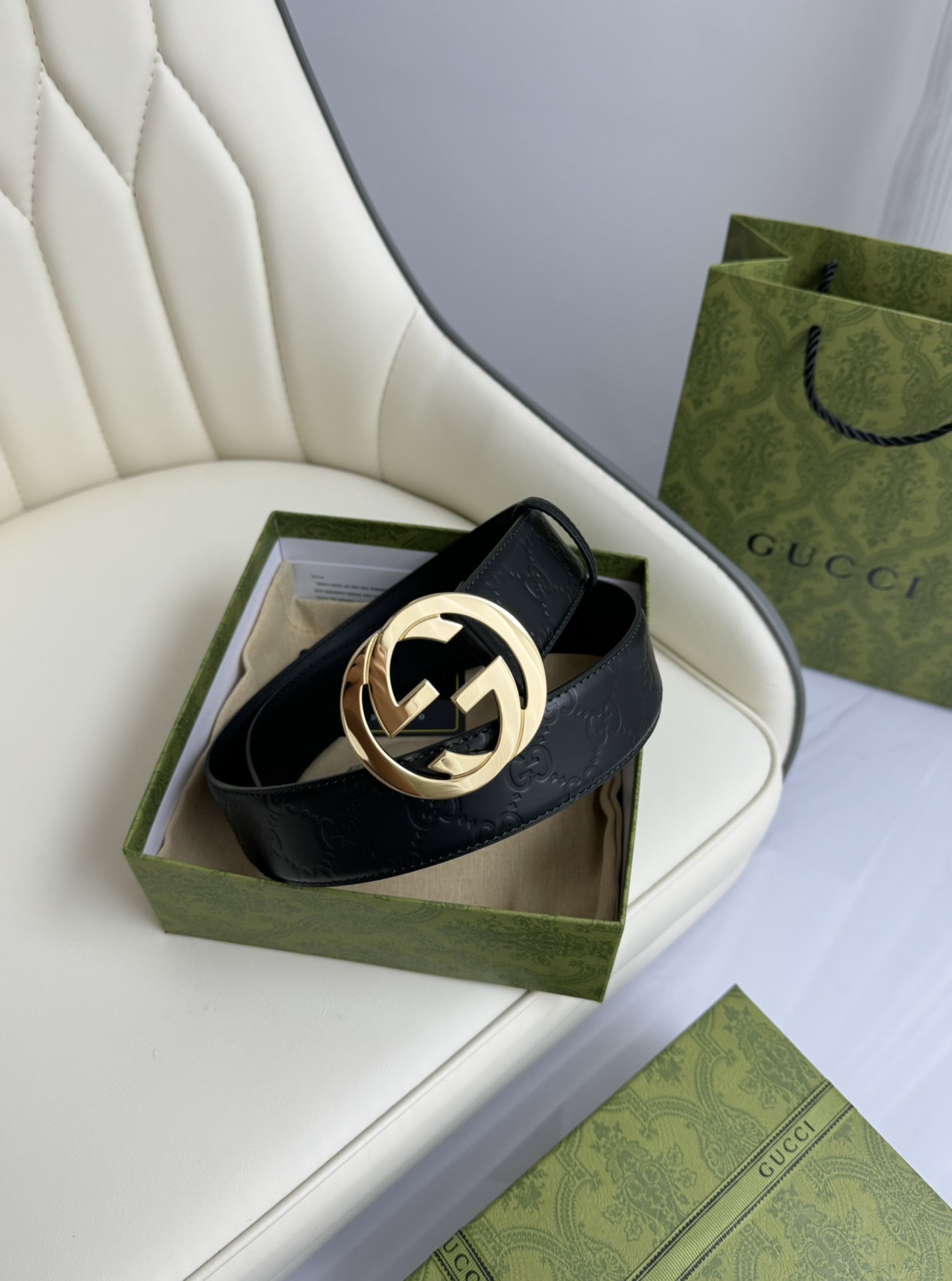 Gucci Leather Belts 1:1 Mirror Version