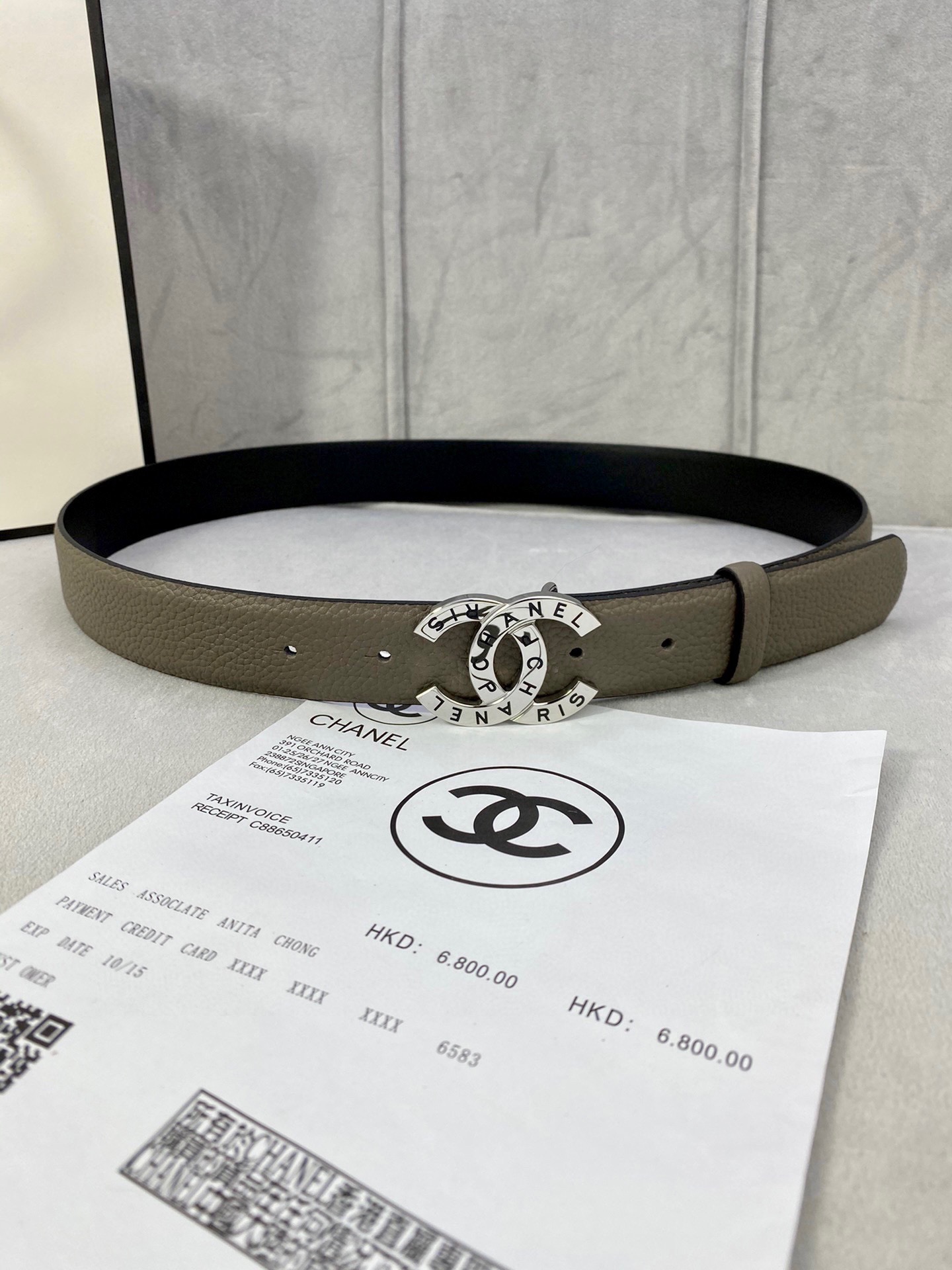 Chanel Leather Belts 1:1 Mirror Version