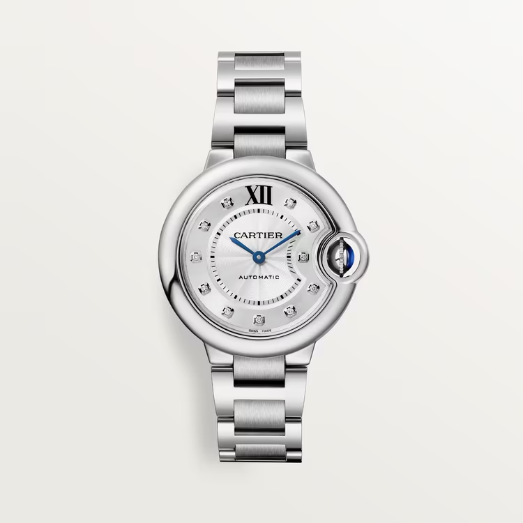 CARTIER BALLON BLEU Diamond Dial 33mm
