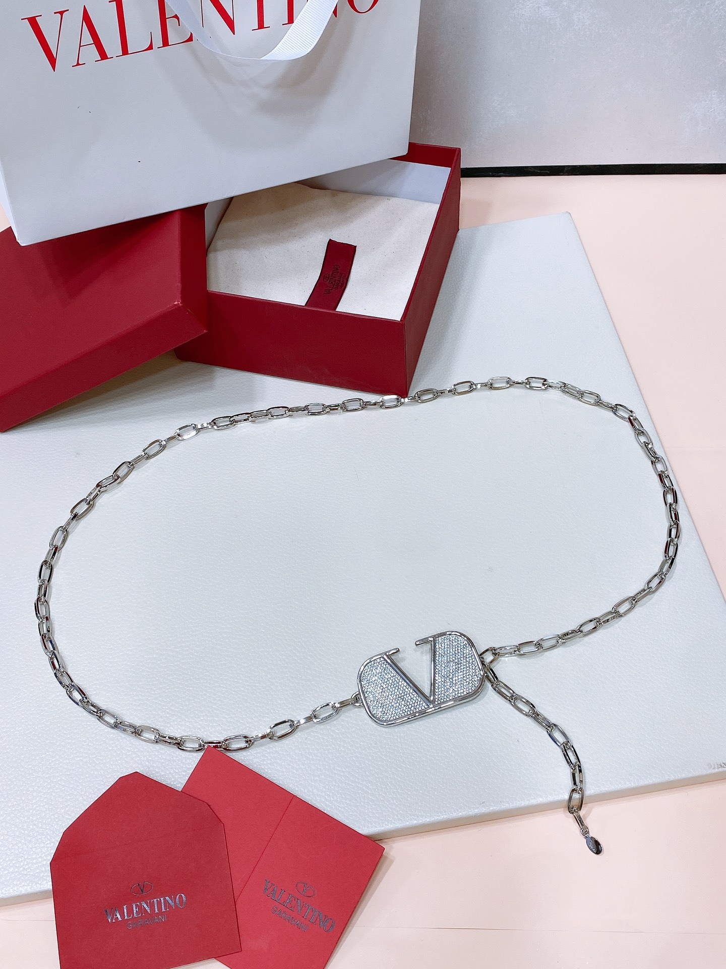 Valentino Leather Belts 1:1 Mirror Version