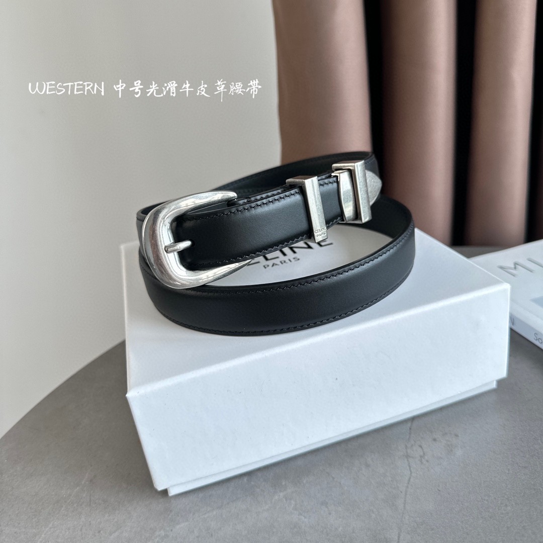 Celine Leather Belts 1:1 Mirror Version