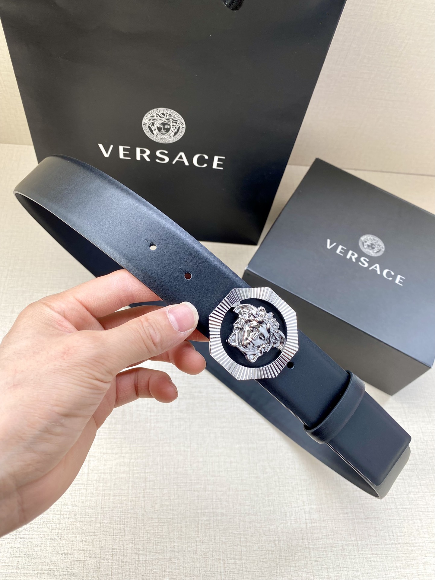 Versace Leather Belts 1:1 Mirror Version