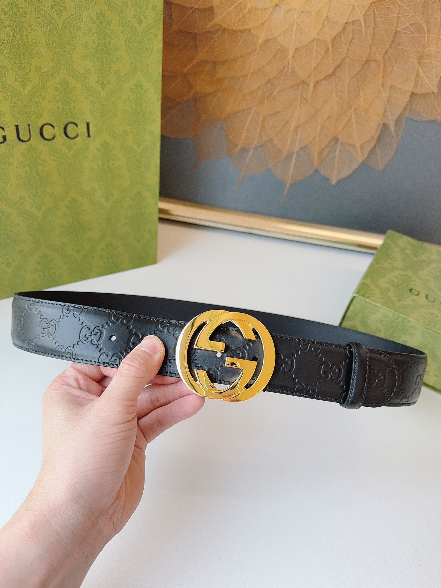 Gucci Leather Belts 1:1 Mirror Version