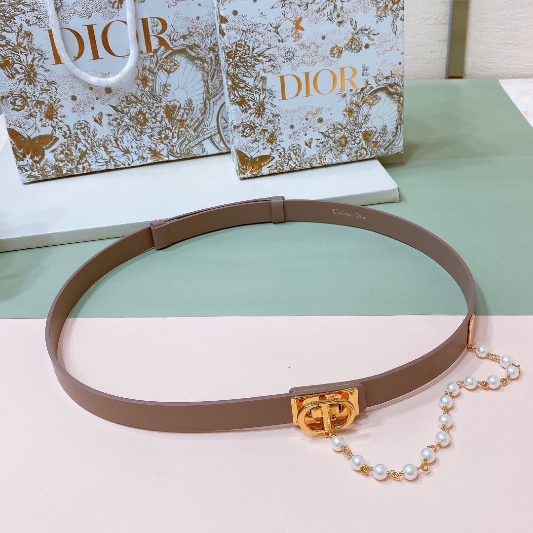 Dior Leather Belts 1:1 Mirror Version