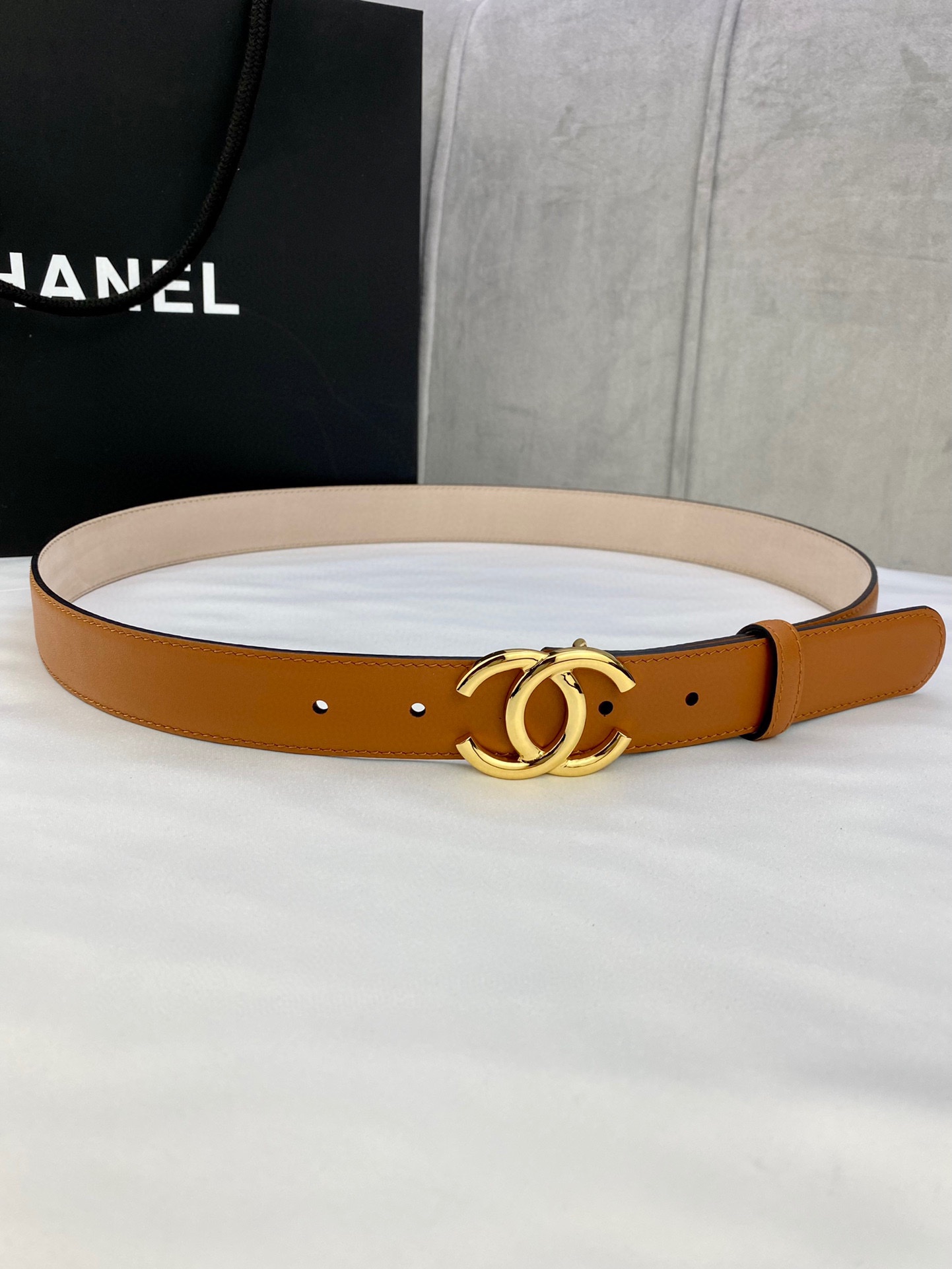 Chanel Leather Belts 1:1 Mirror Version