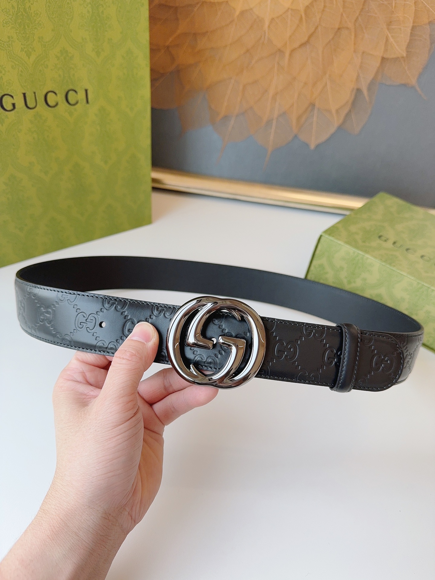 Gucci Leather Belts 1:1 Mirror Version