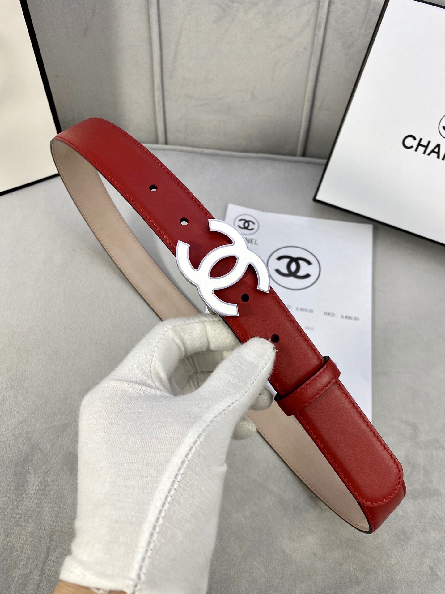 Chanel Leather Belts 1:1 Mirror Version