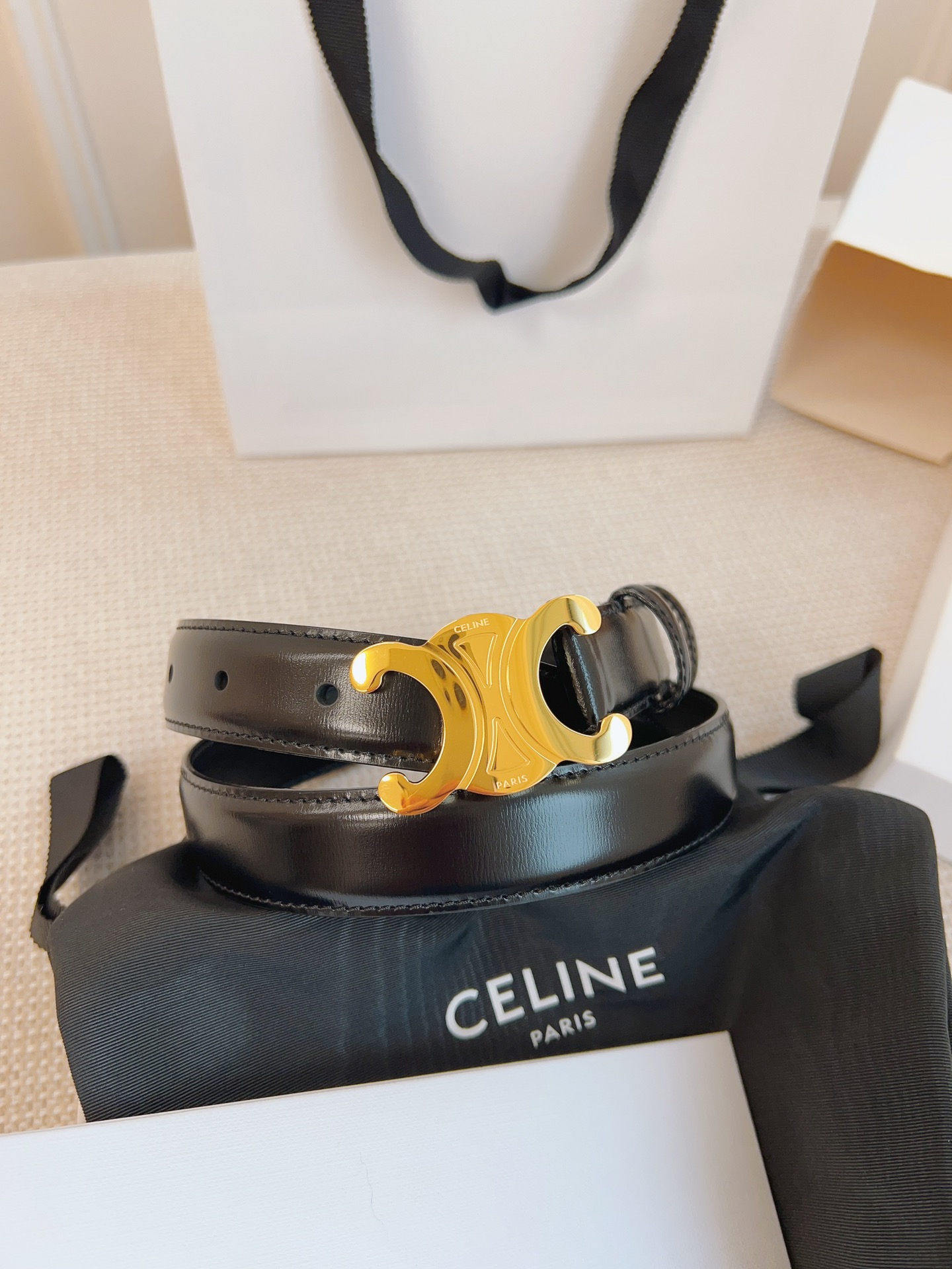 Celine Leather Belts 1:1 Mirror Version