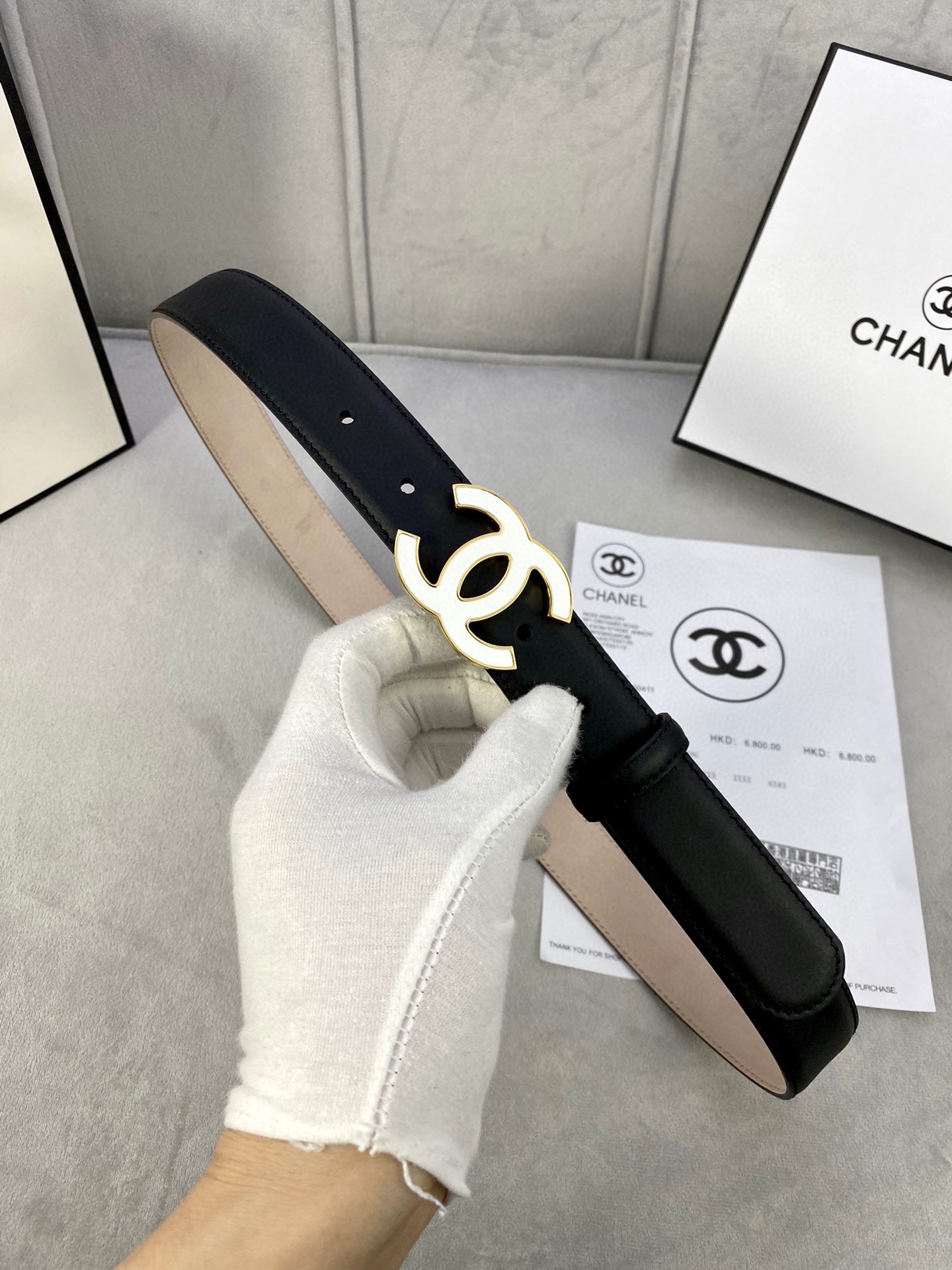 Chanel Leather Belts 1:1 Mirror Version