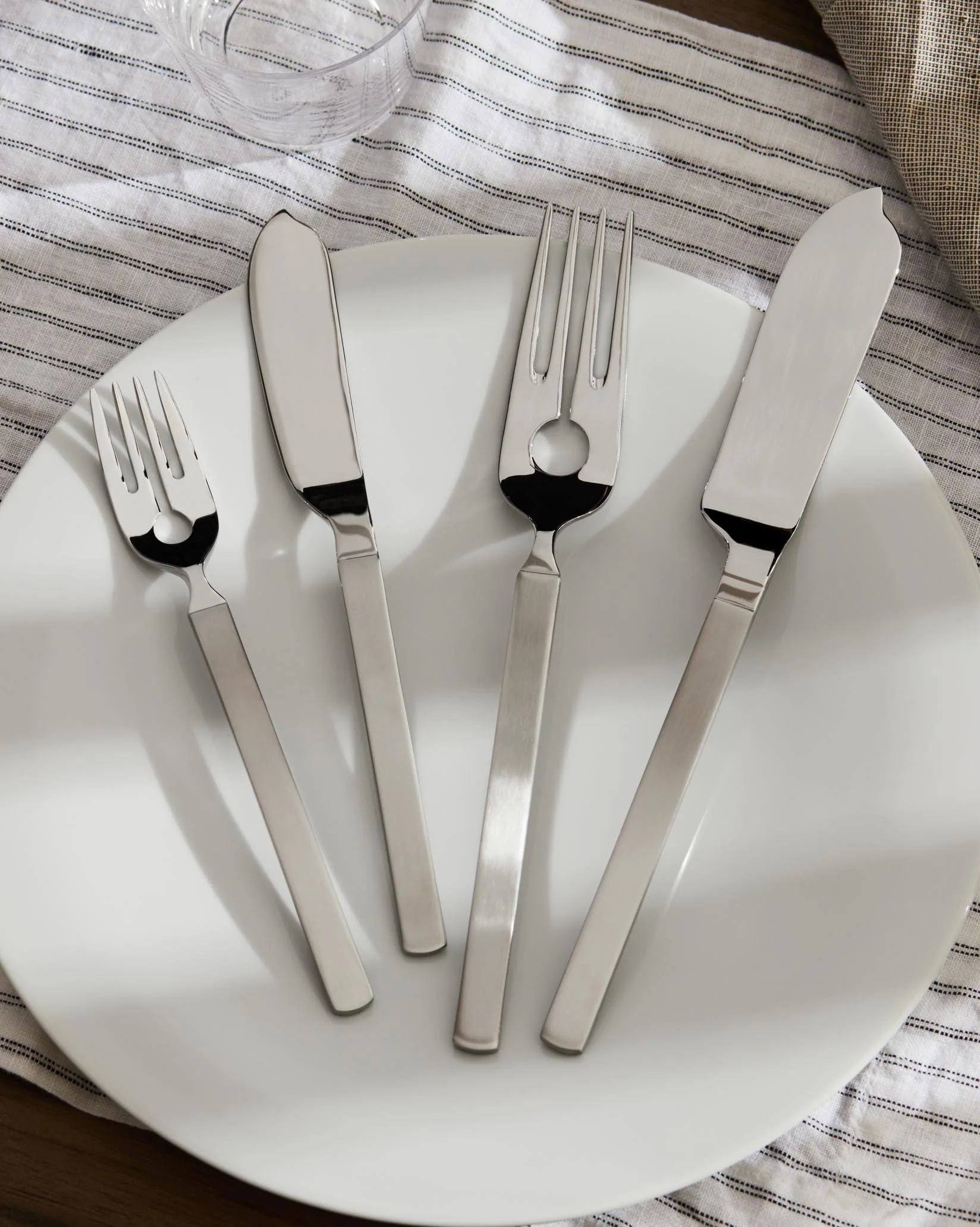 Dry Fish fork. 6 pieces Design Achille Castiglioni