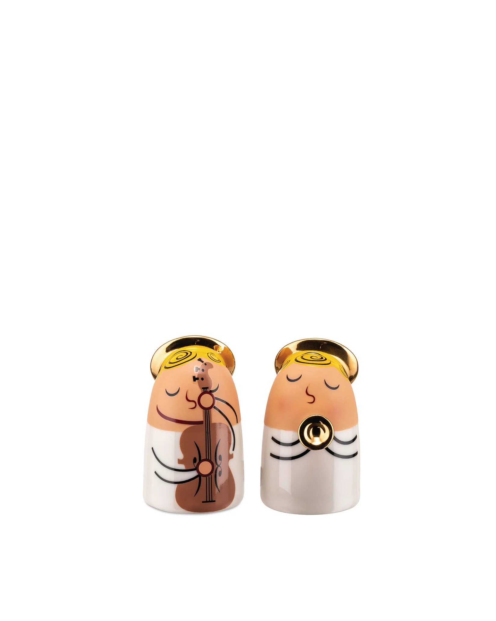 Angels Band Set of 2 figurines Design Massimo Giacon, LPWK