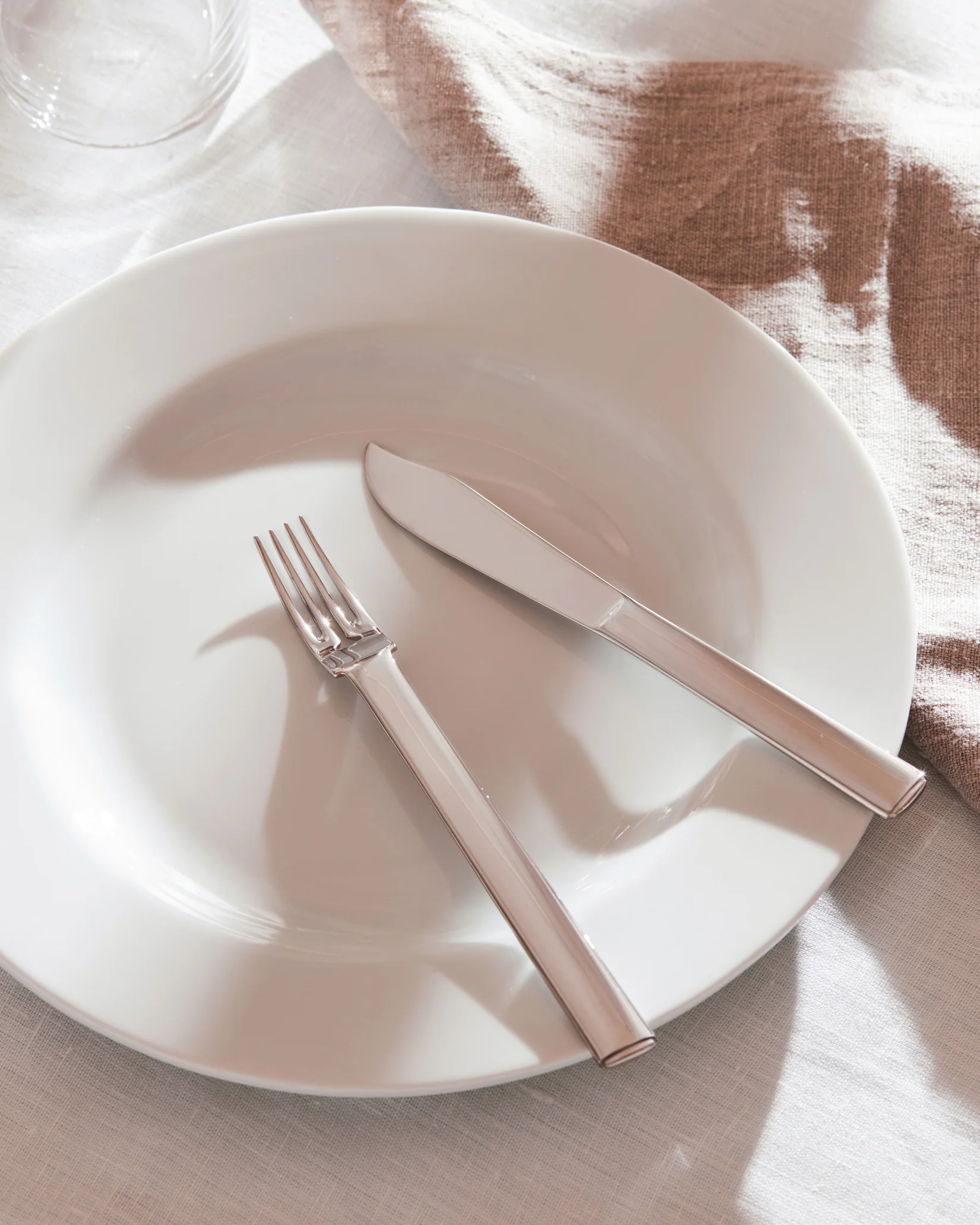 Rundes Modell Fish knife. 6 pieces Design Josef Hoffmann