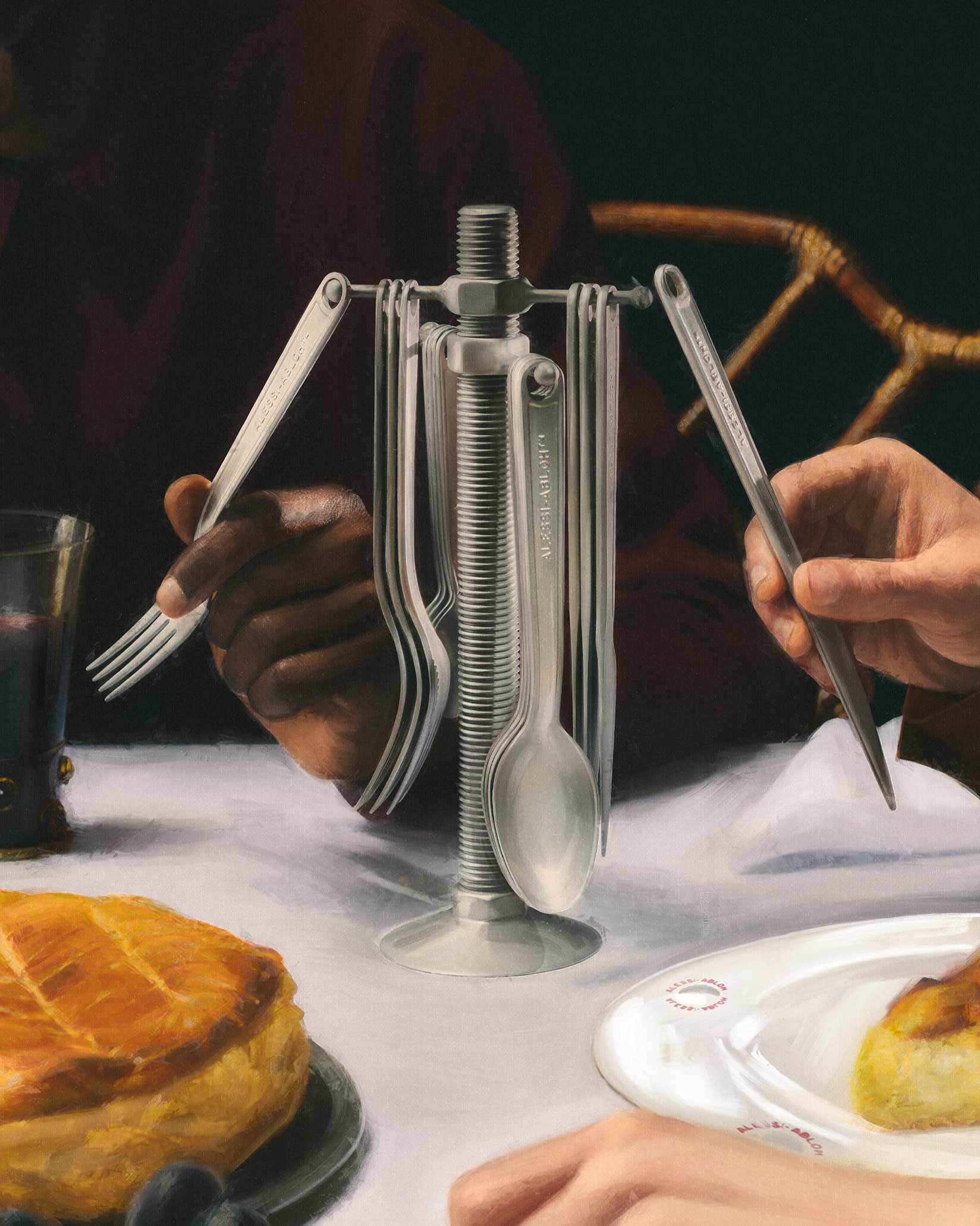 Conversational Objects Cutlery series Design Virgil Abloh