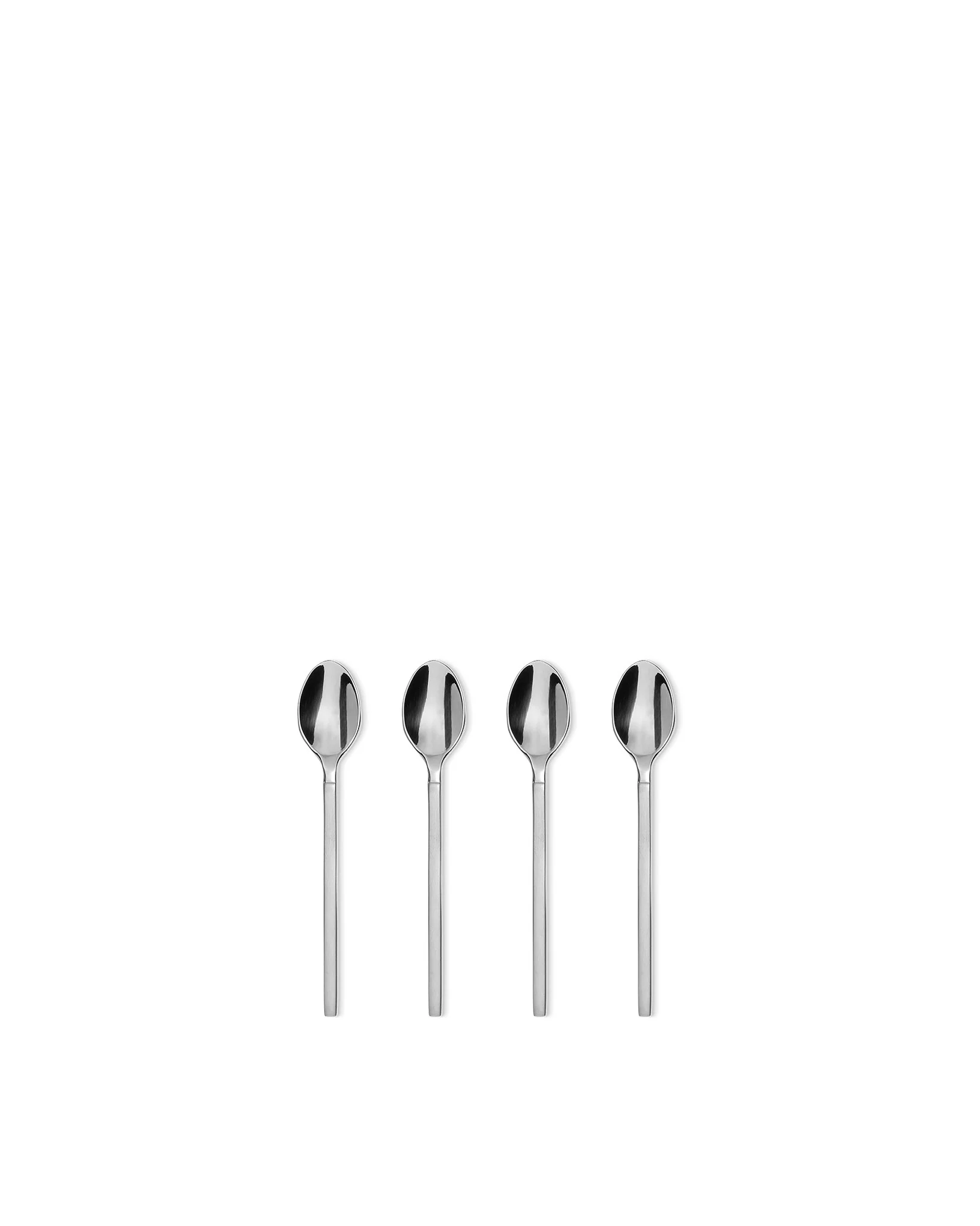 Dry Set of 4 mocha coffee spoons Design Achille Castiglioni