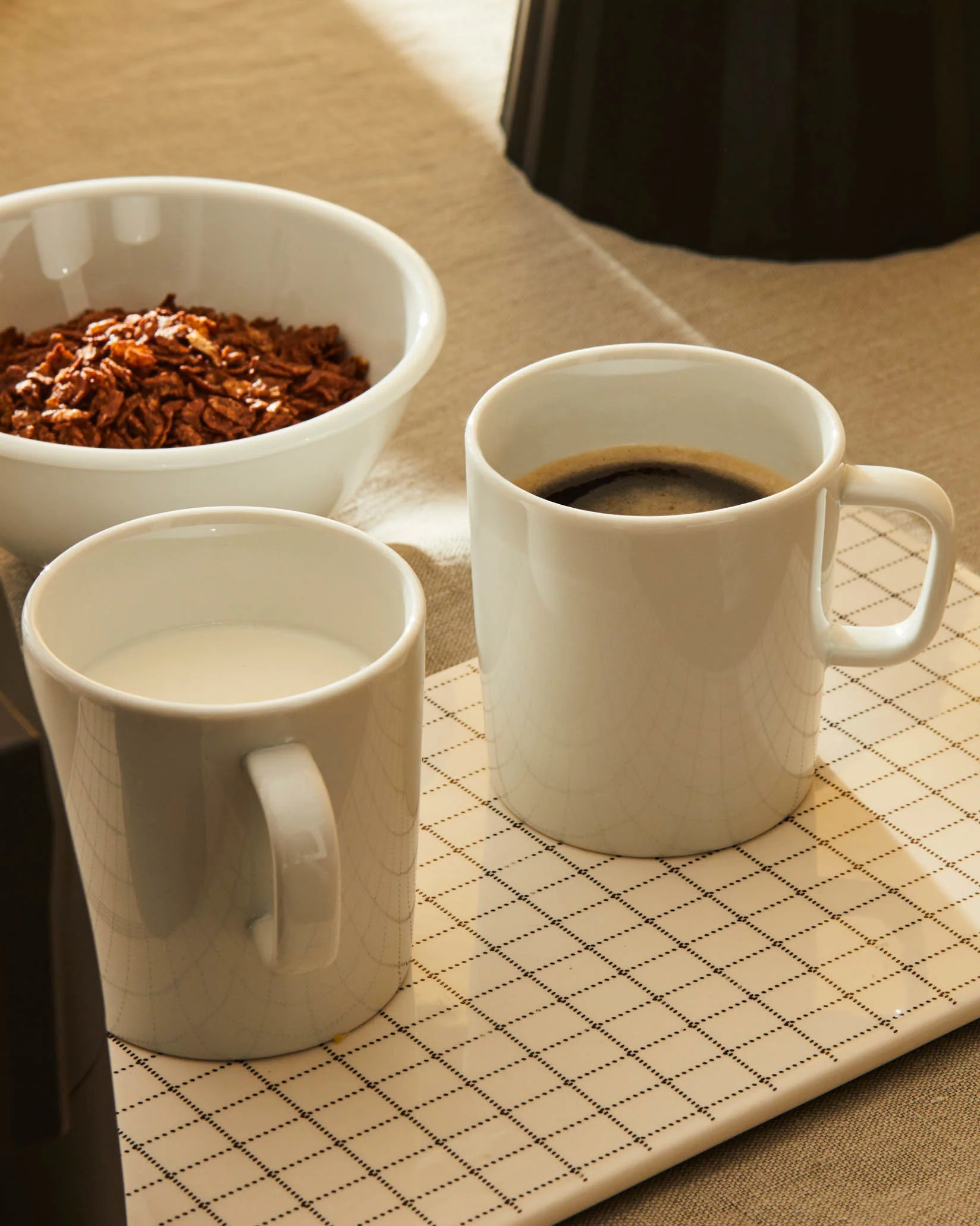 PlateBowlCup Mug. 4 pieces Design Jasper Morrison