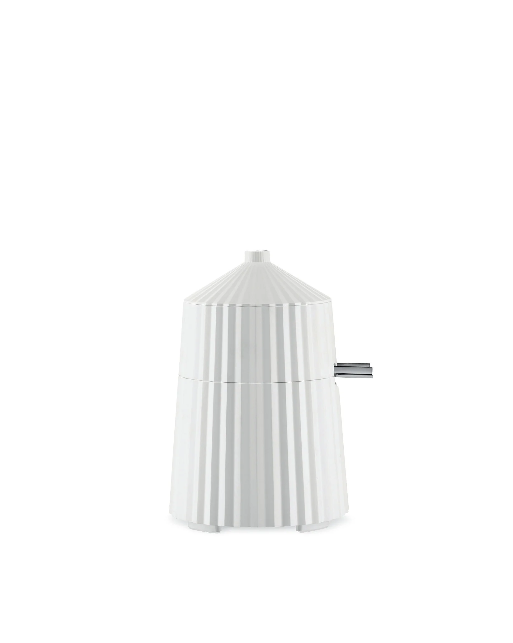 Plissé Electric citrus-squeezer. British plug Design Michele De Lucchi