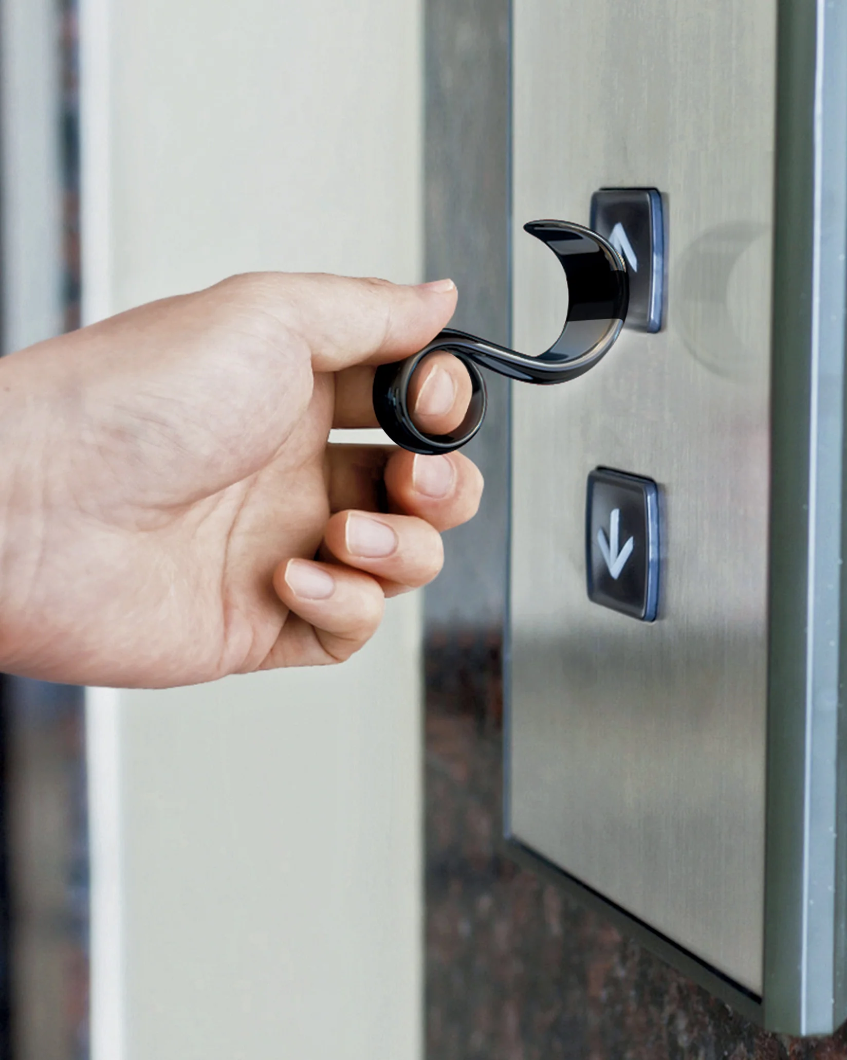 StaySafe No-touch key ring