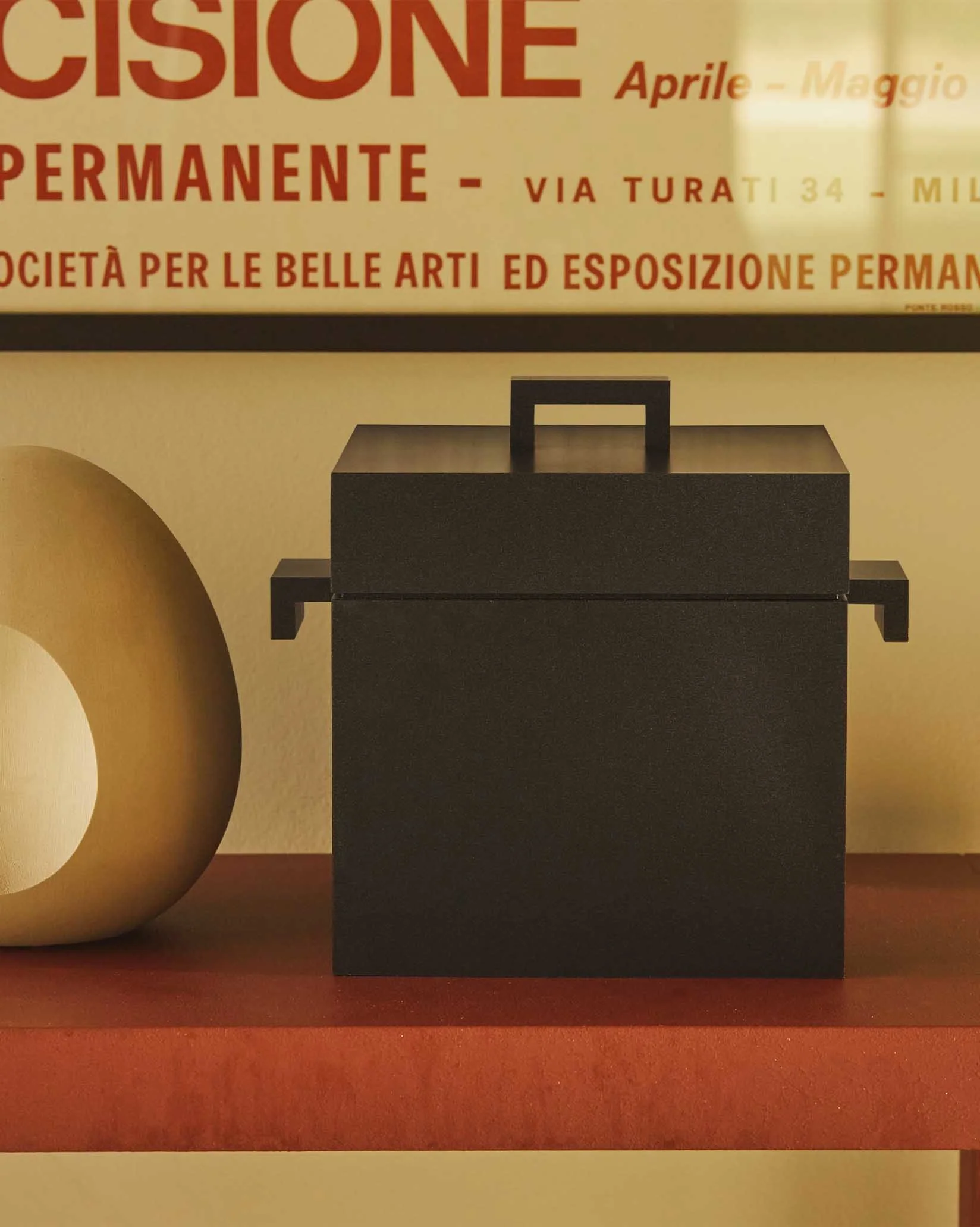 La cubica Cubic cocotte Design Aldo Rossi