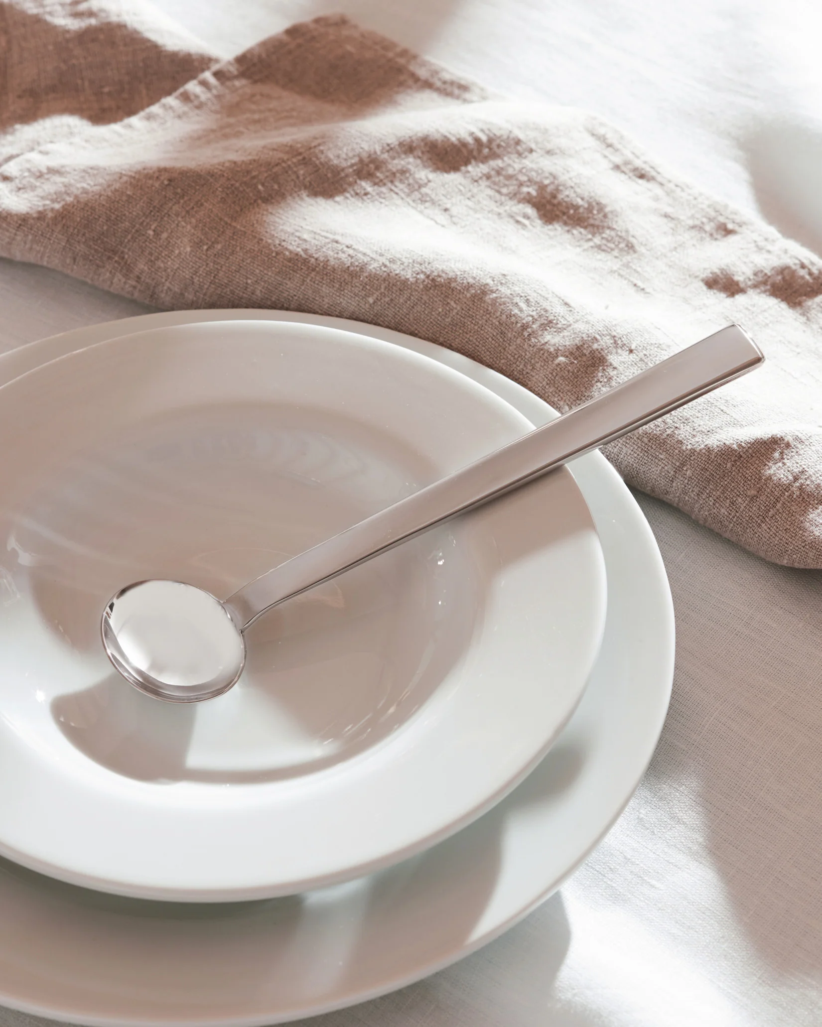 Rundes Modell Table spoon. 6 pieces Design Josef Hoffmann