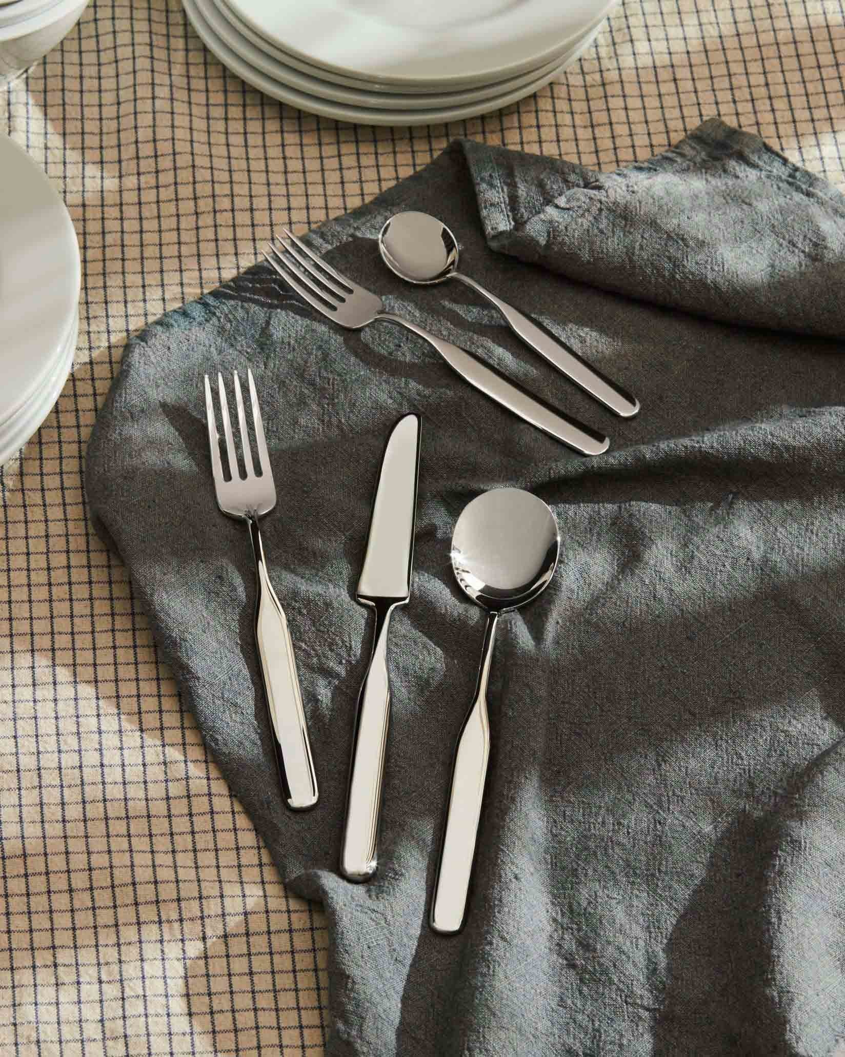 Collo-alto Dessert fork. 6 pieces Design Inga Sempé