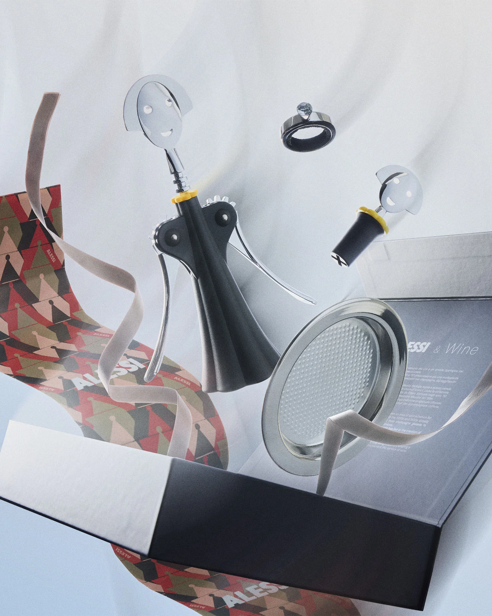 Alessi & Wine Wine Gift Set