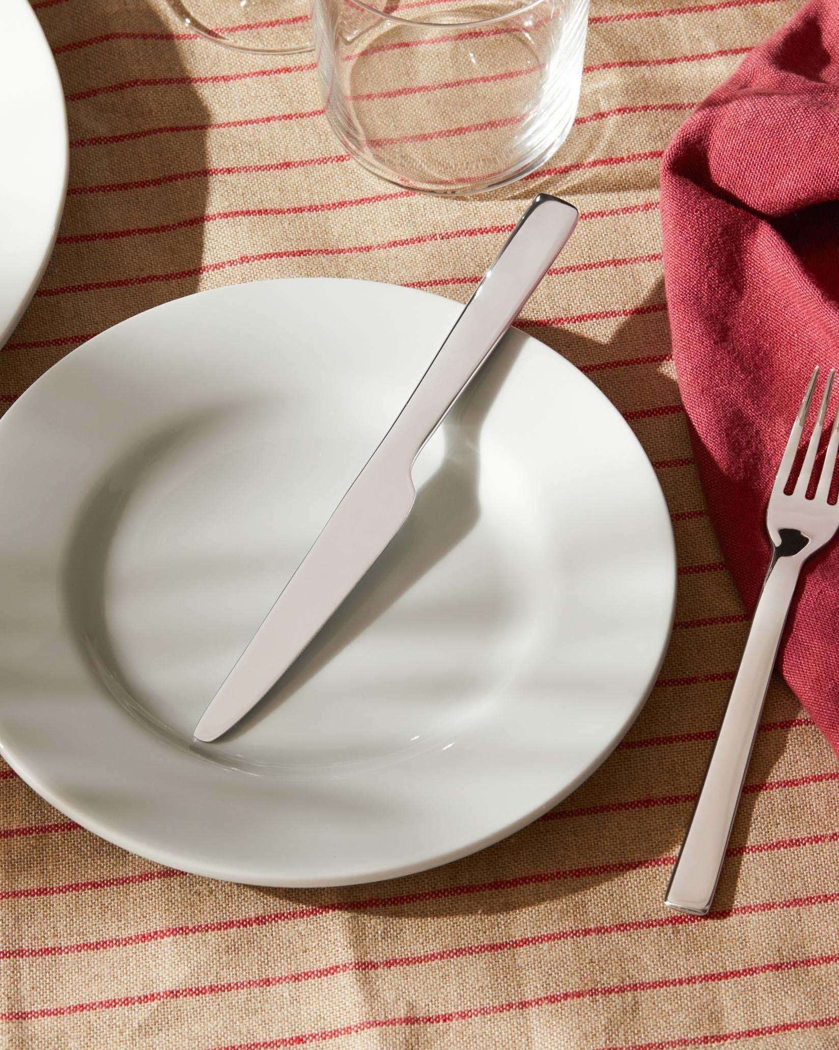 Ovale Dessert knife. 6 pieces Design Ronan & Erwan Bouroullec