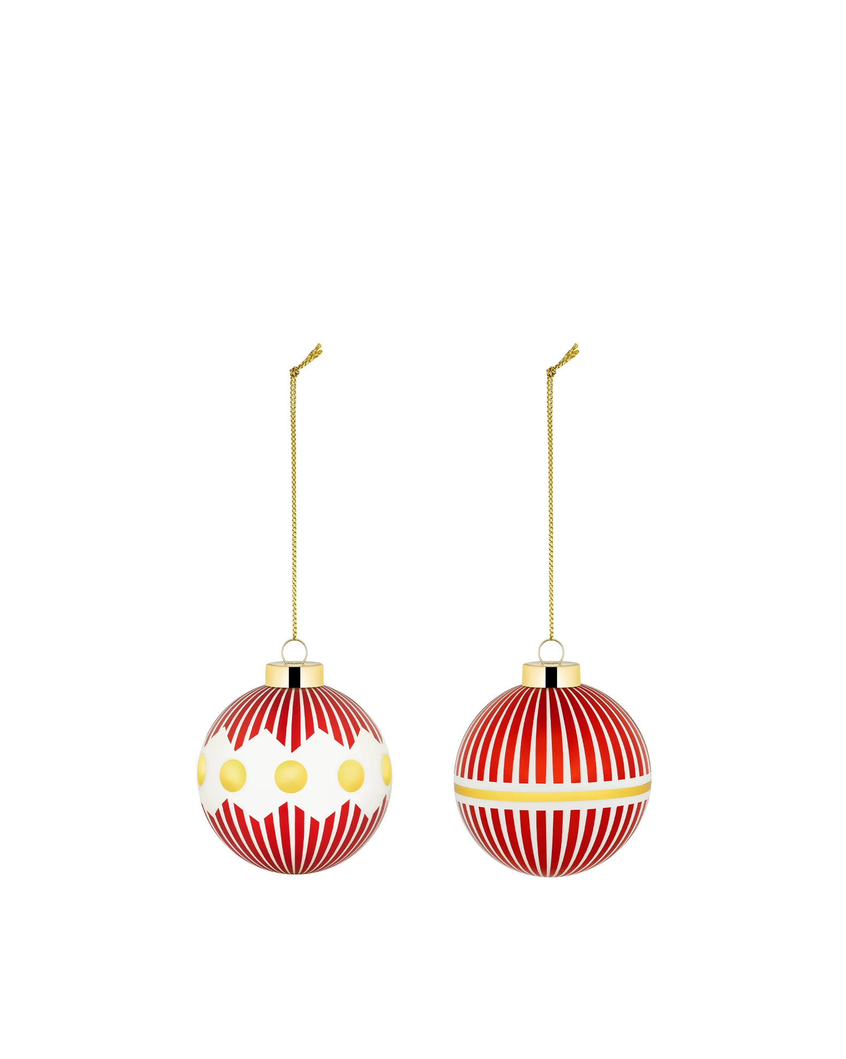 Delight Set of 2 Christmas baubles Design Nika Zupanc
