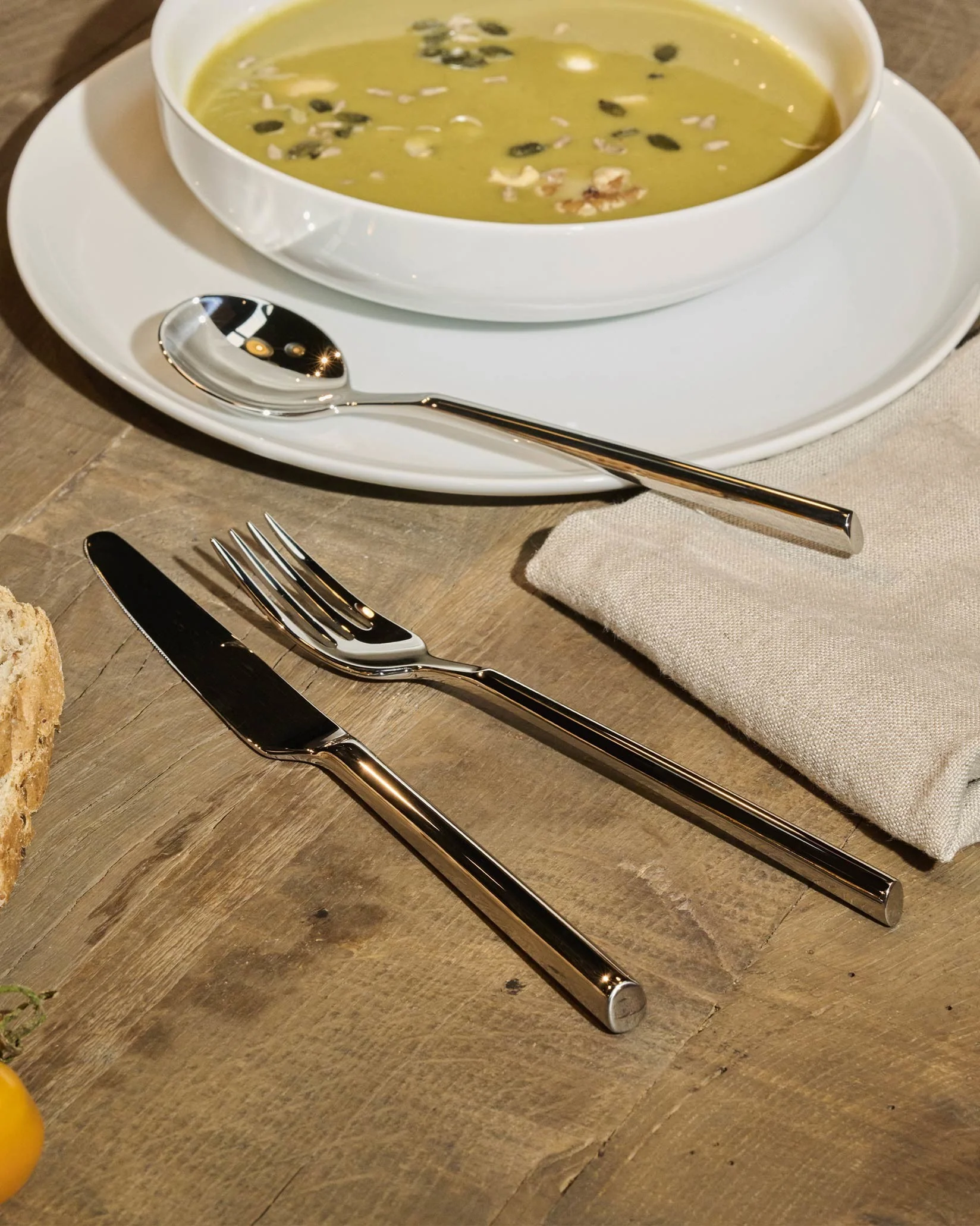 Clivo Table knife. 6 pieces Design Patricia Urquiola