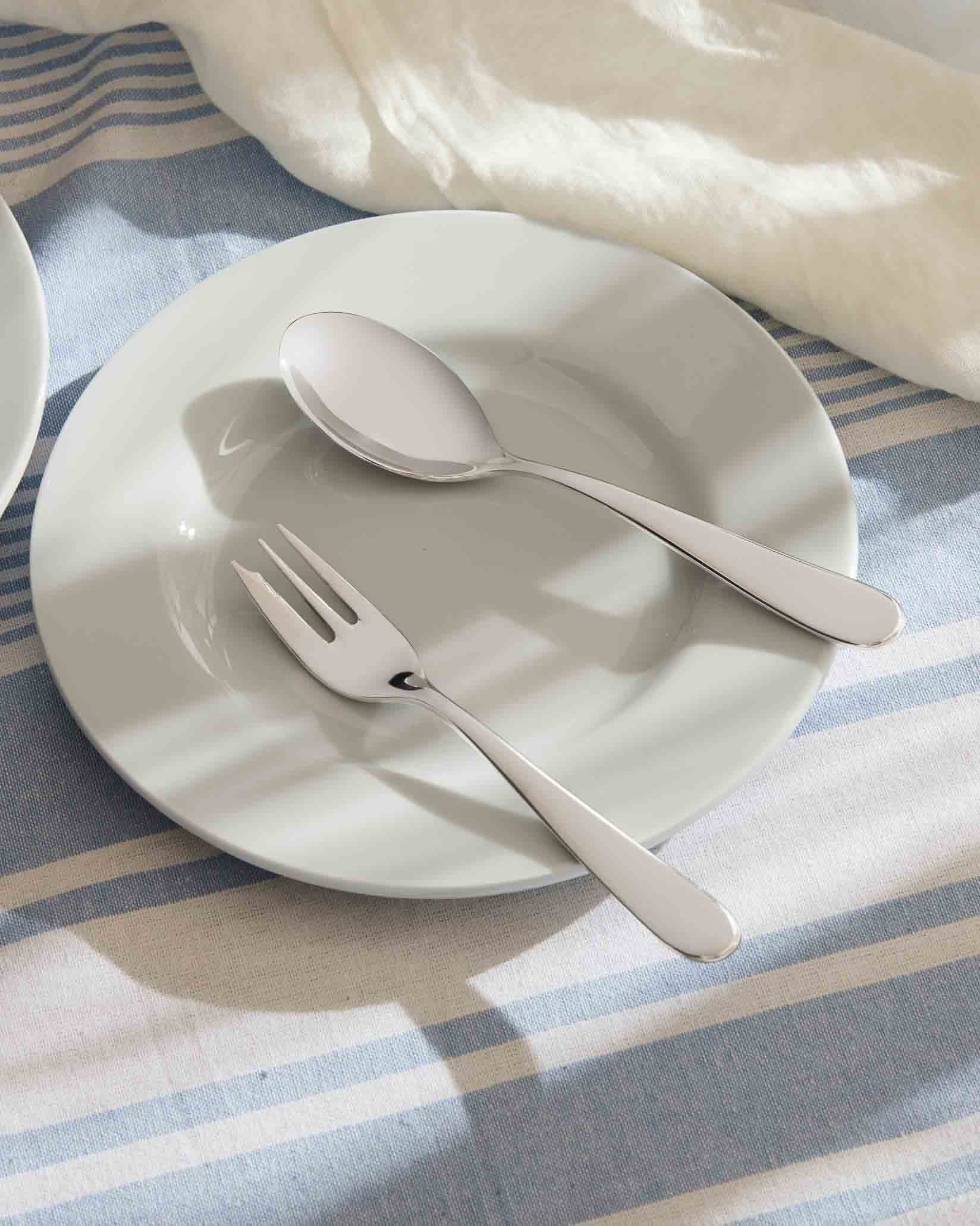 Nuovo Milano Pastry fork. 6 pieces Design Ettore Sottsass