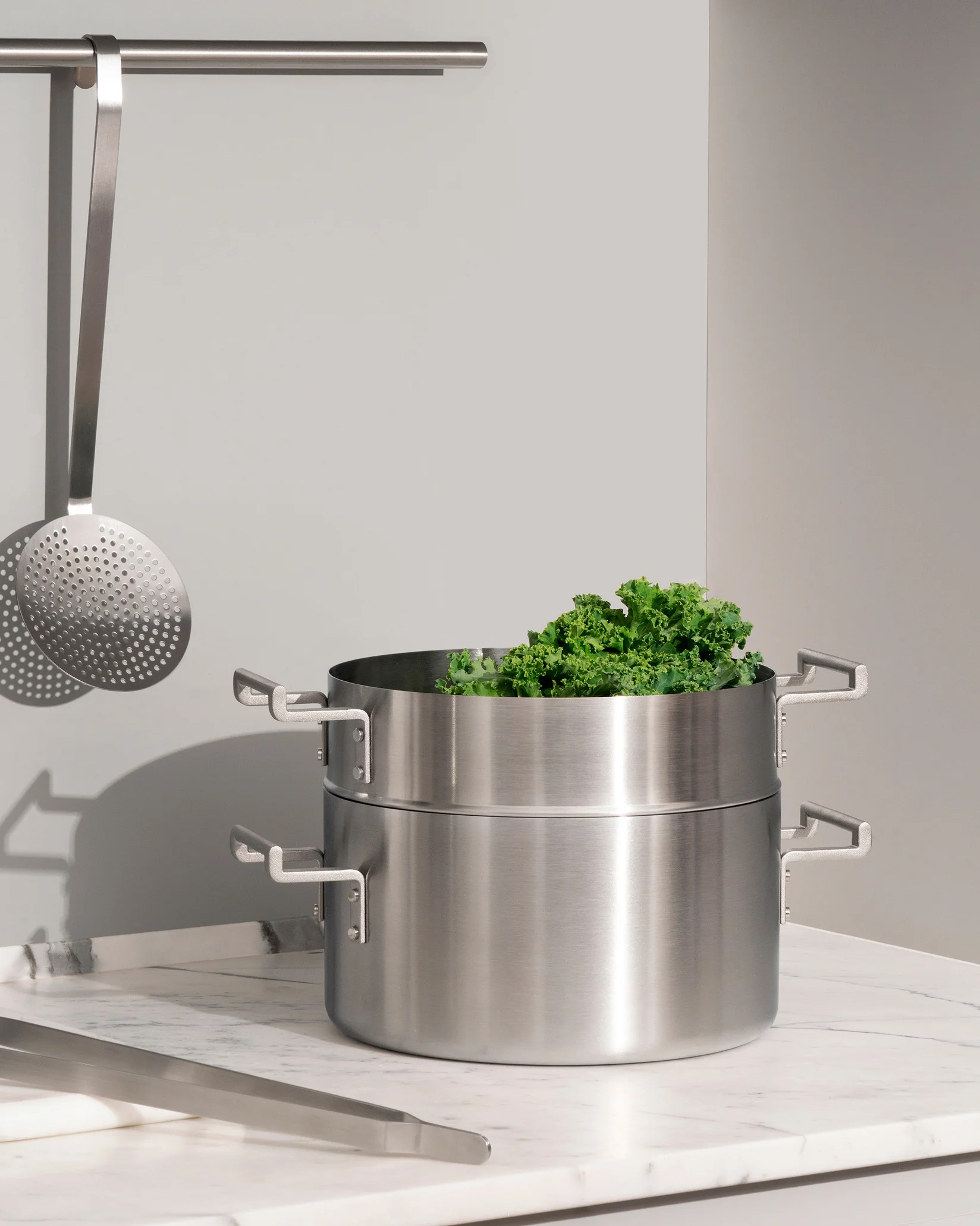 Convivio Steamer basket Design David Chipperfield , Consultant Pietro Leemann