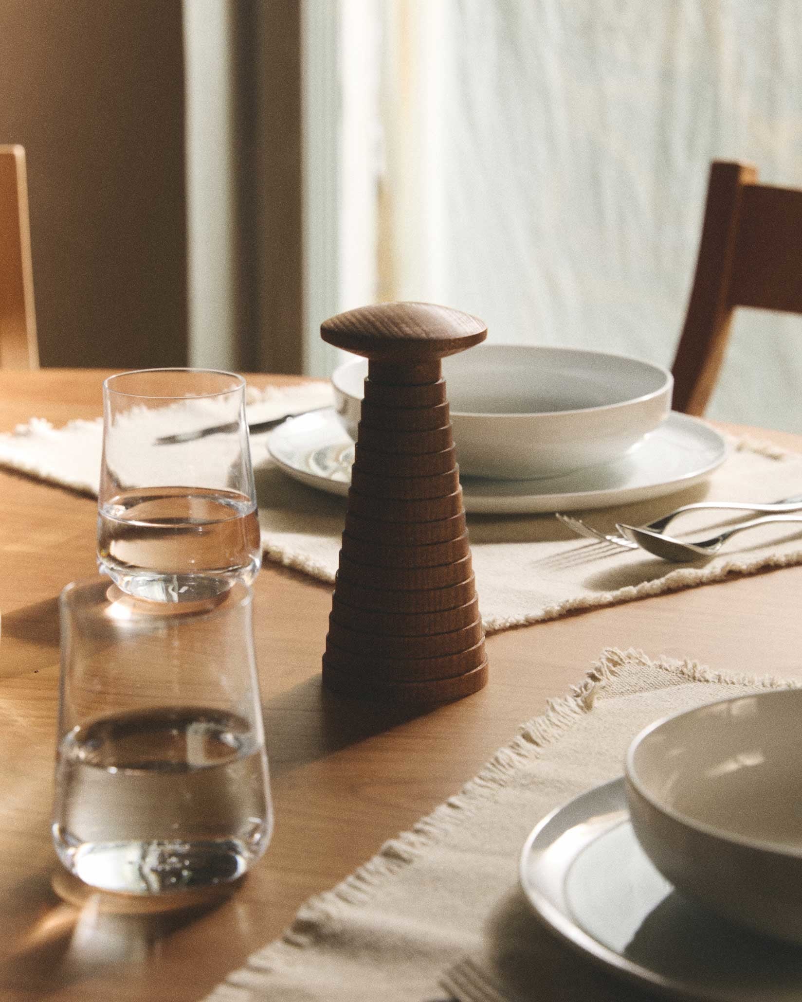 Yucatan Salt pepper and spice mill Design Michele De Lucchi