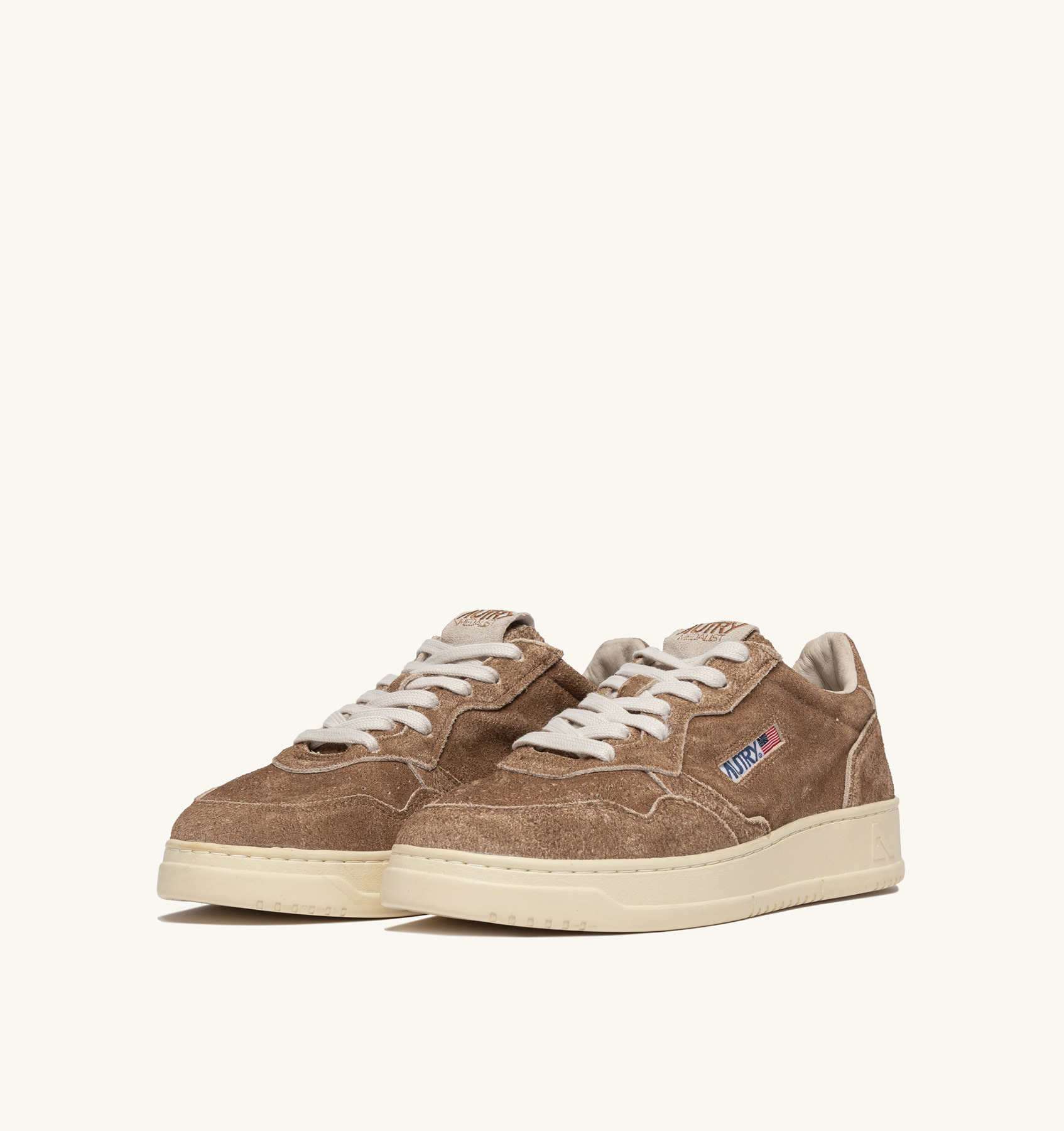 MEDALIST LOW SNEAKERS IN BROWN SUEDE