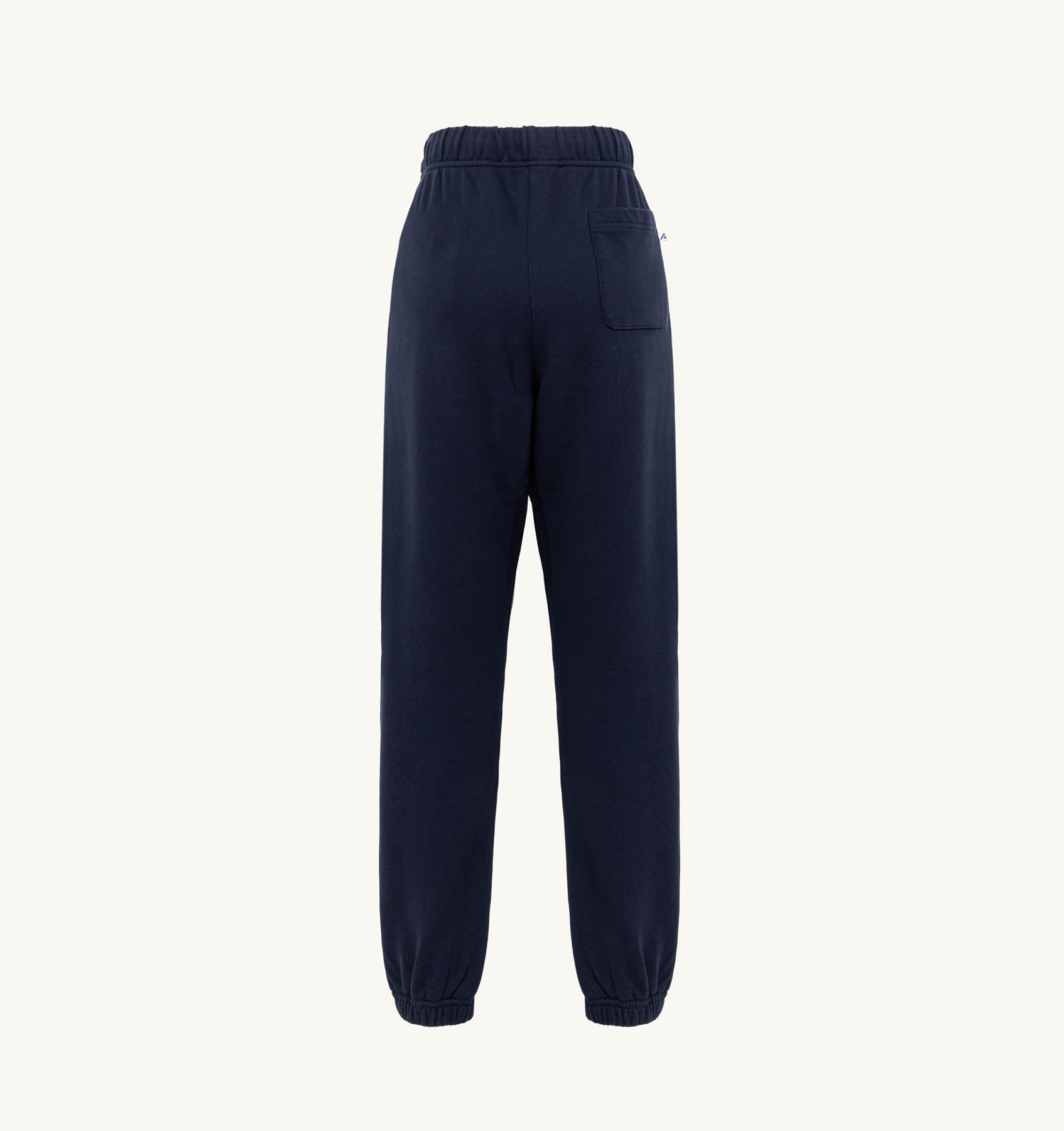 JOGGER PANTS IN BLUE COTTON JERSEY