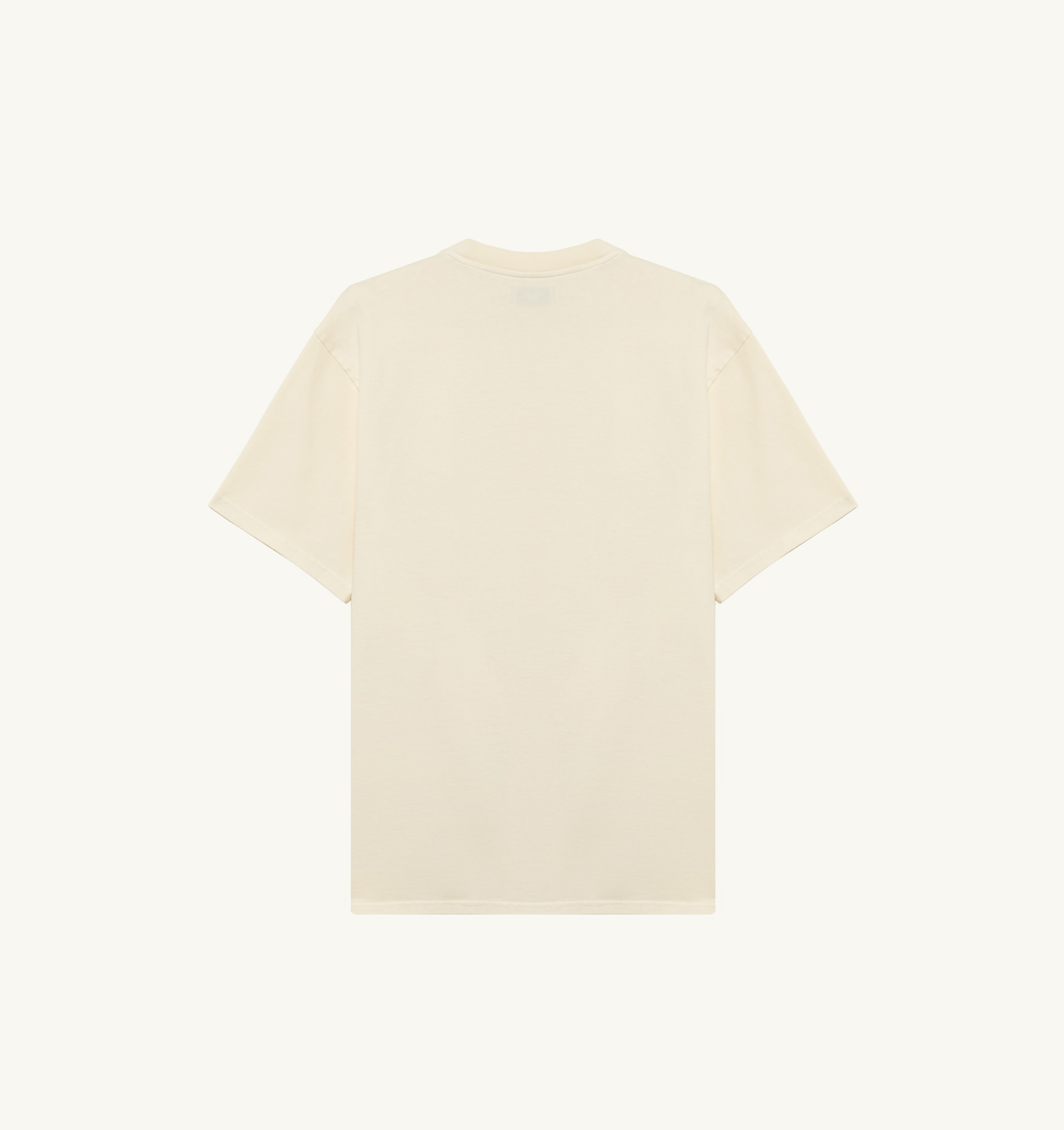 LOOSE-FIT T-SHIRT IN WHITE HEAVY COTTON