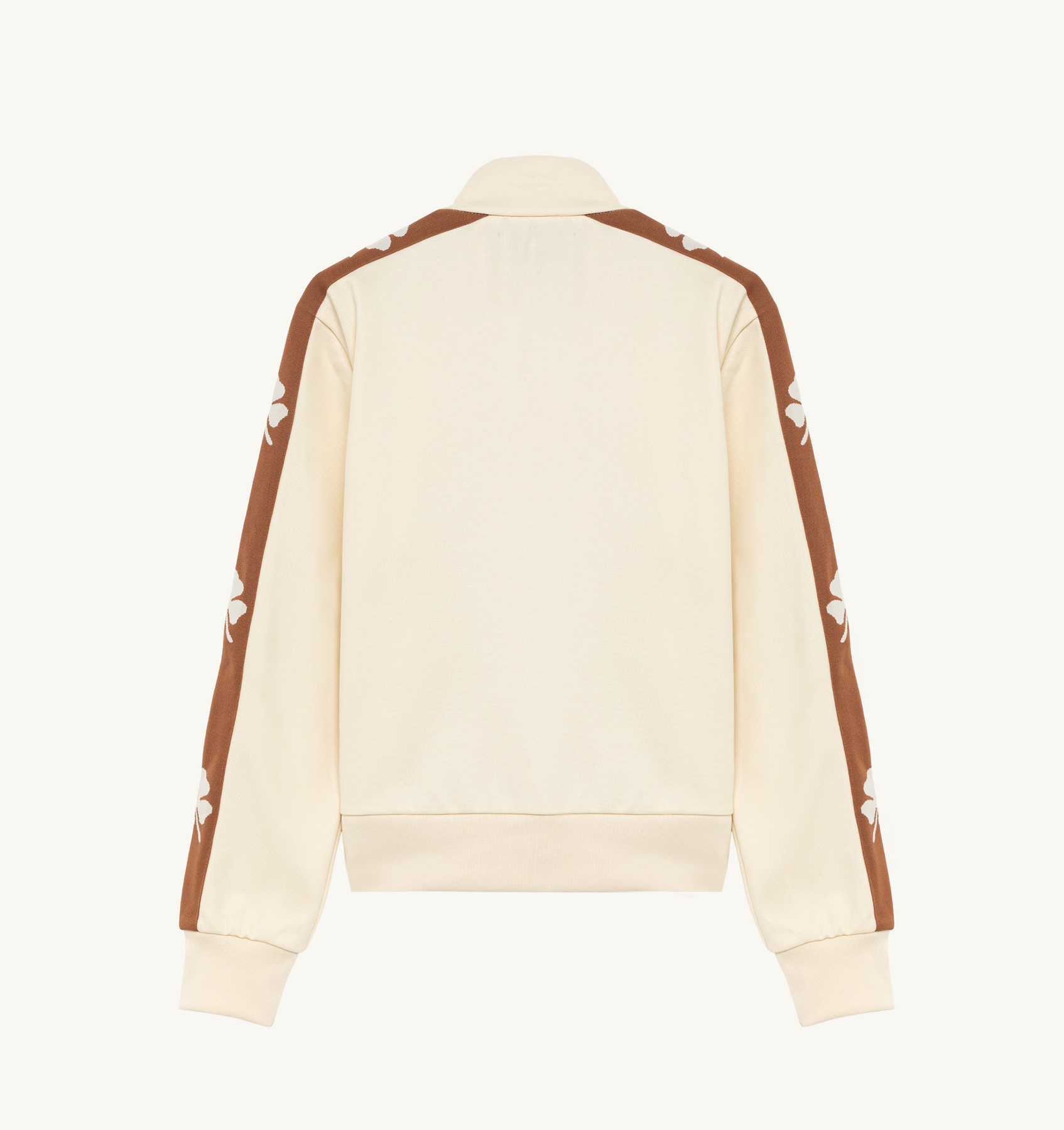 JACKET IN WHITE TECHNICAL JERSEY