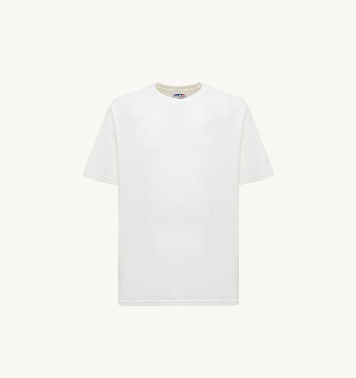 T-SHIRT IN WHITE COTTON JERSEY