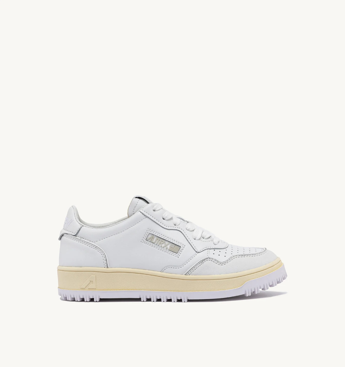 GOLF LOW SNEAKERS IN LEATHER COLOR WHITE