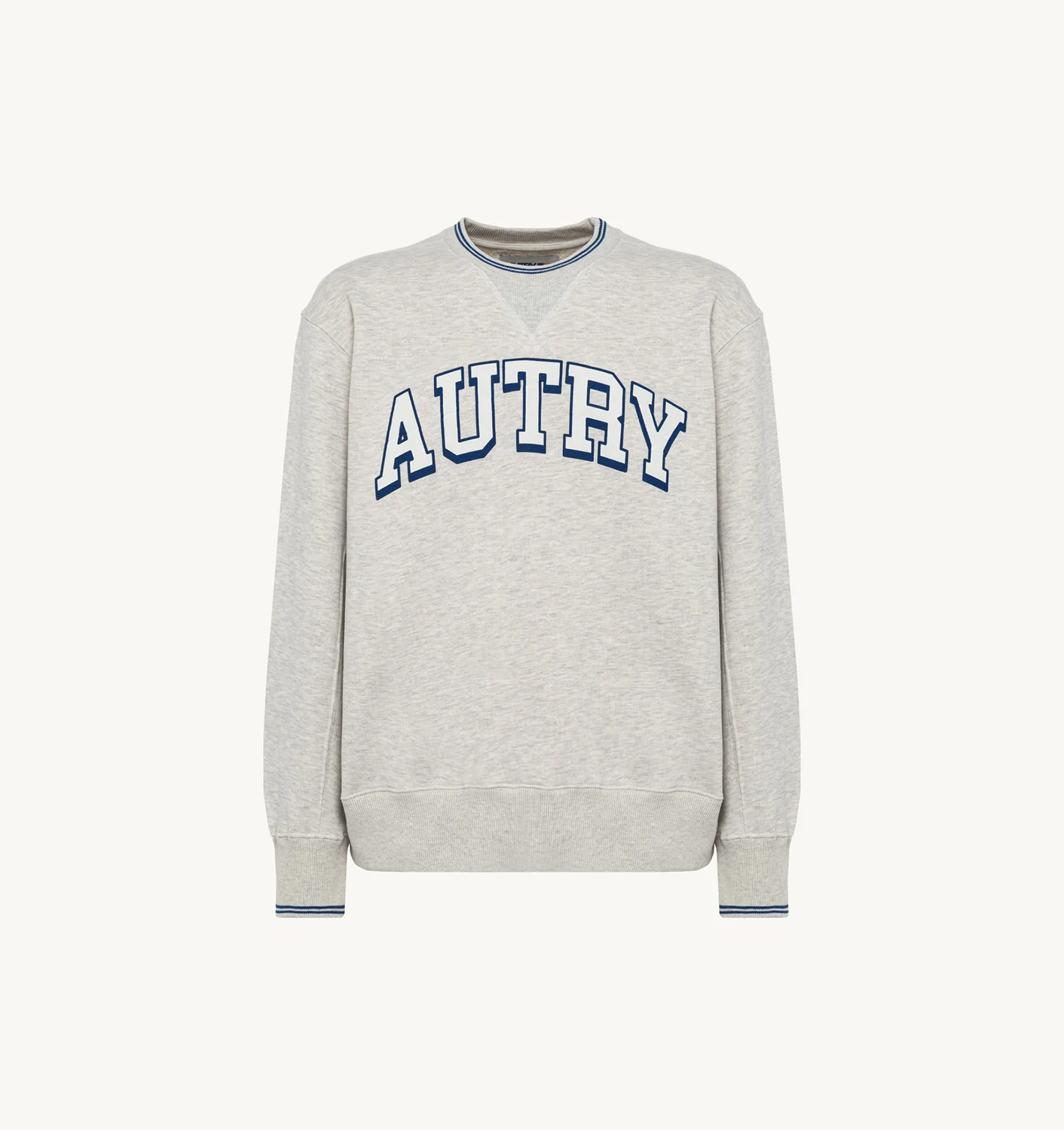 RELAXED FIT CREW NECK SWEATSHIRT IN COTTON
