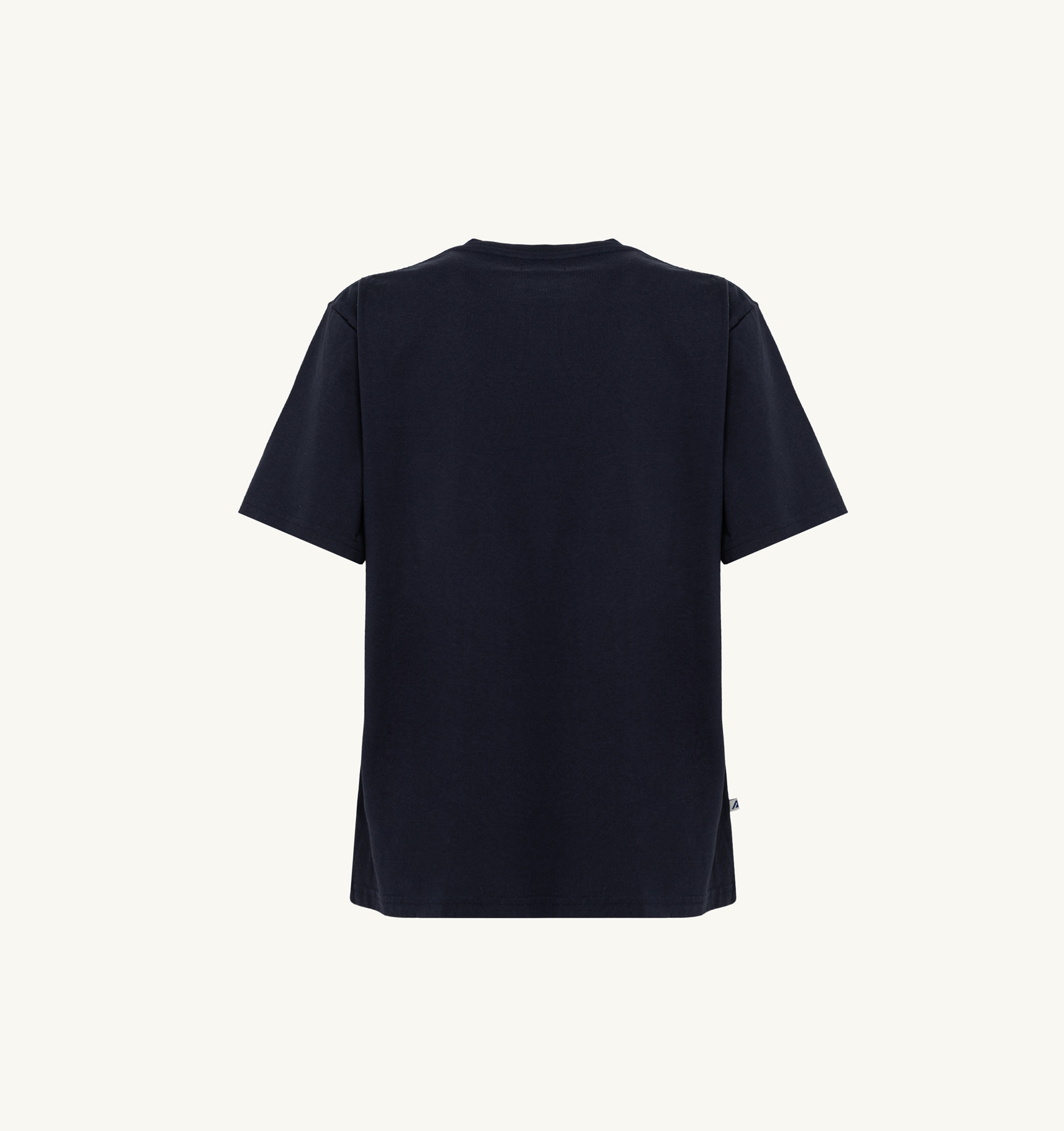 T-SHIRT IN BLUE COTTON JERSEY