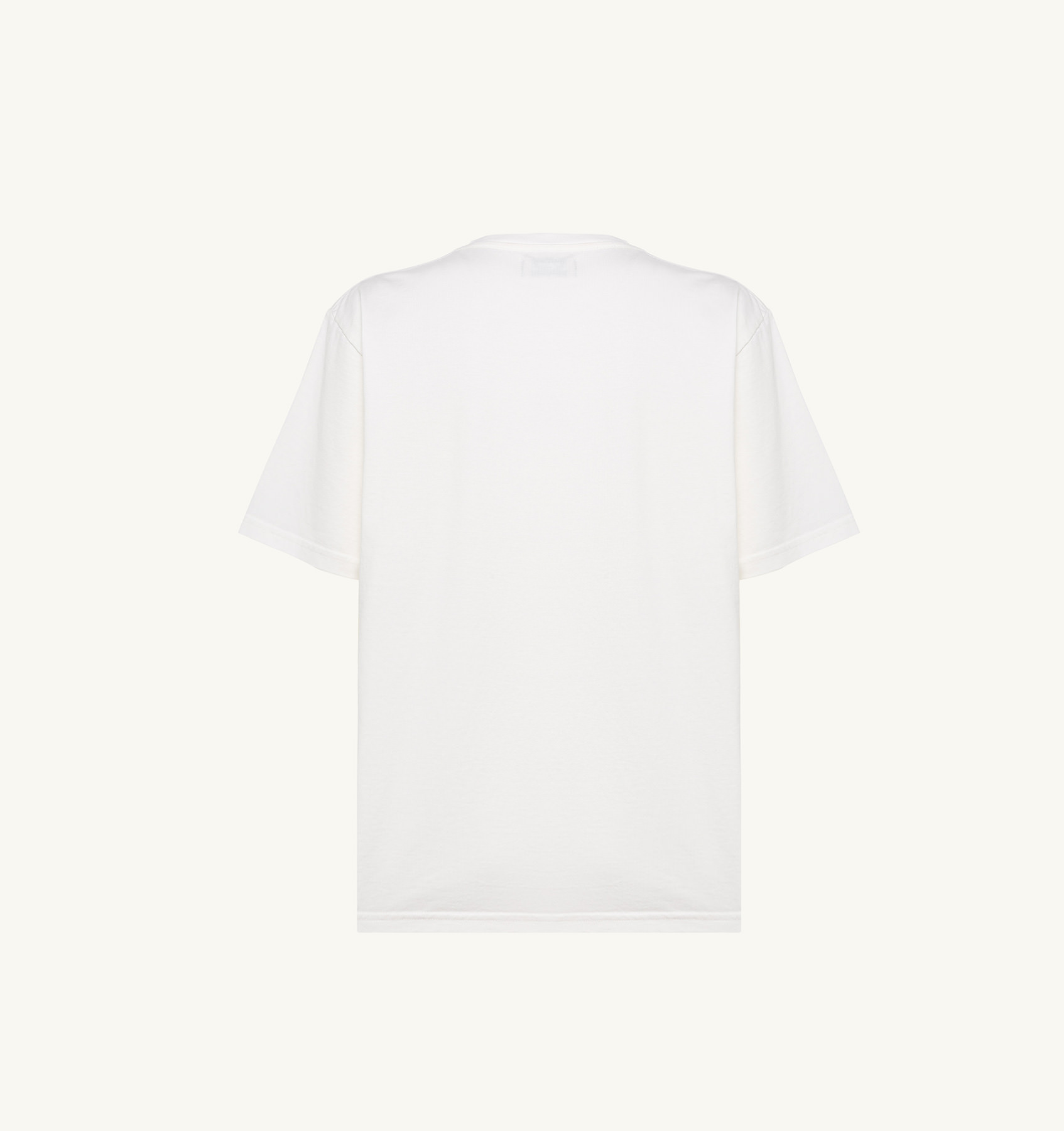 T-SHIRT IN WHITE COTTON JERSEY
