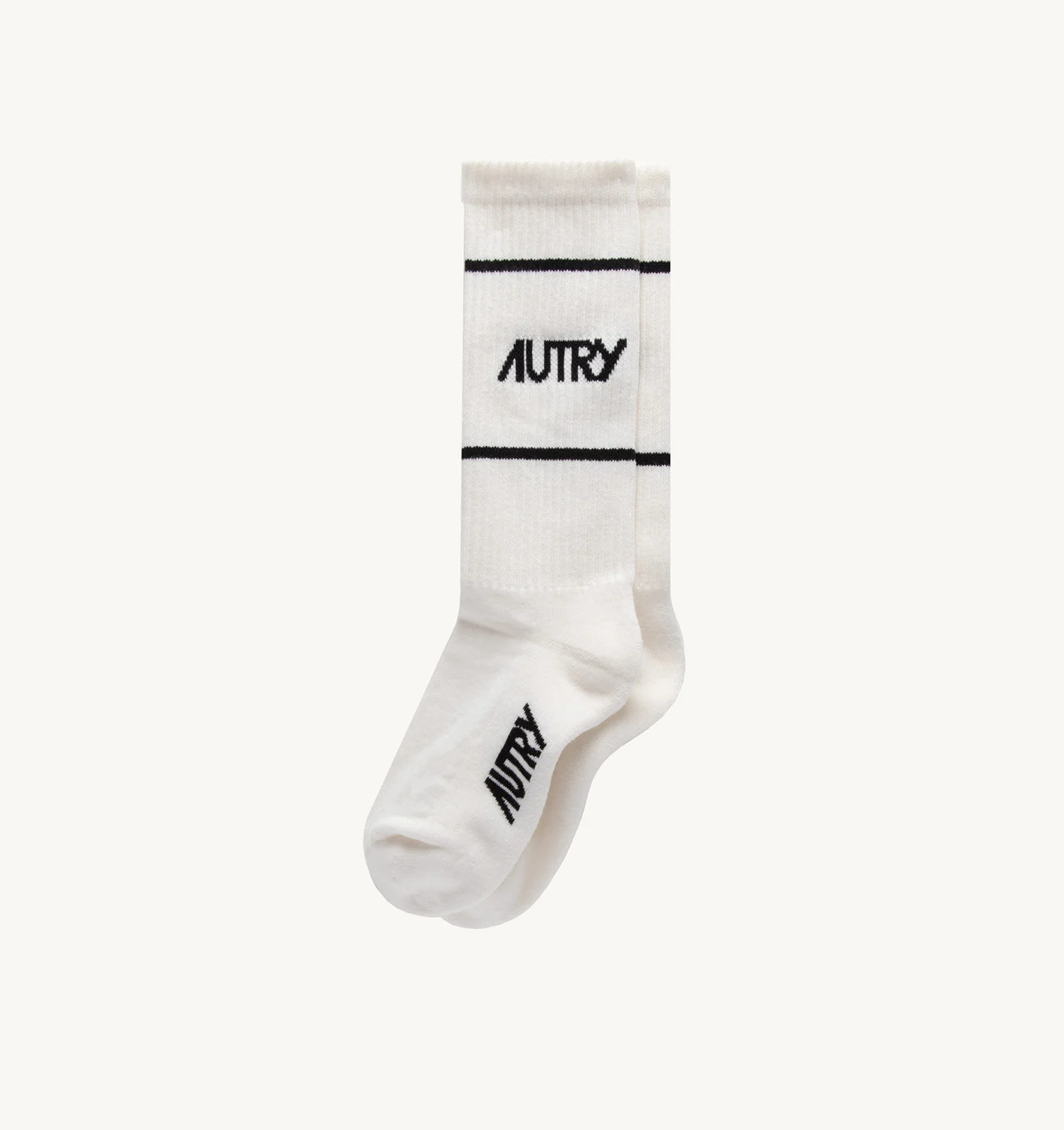 SOCKS IN WHITE COTTON TERRY