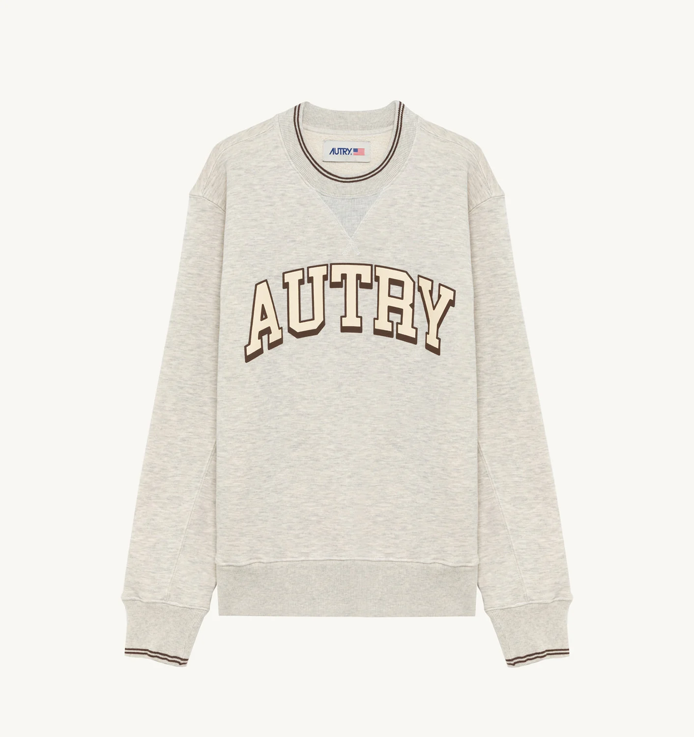 SWEATSHIRT IN GRAY HEAVY JERSEY