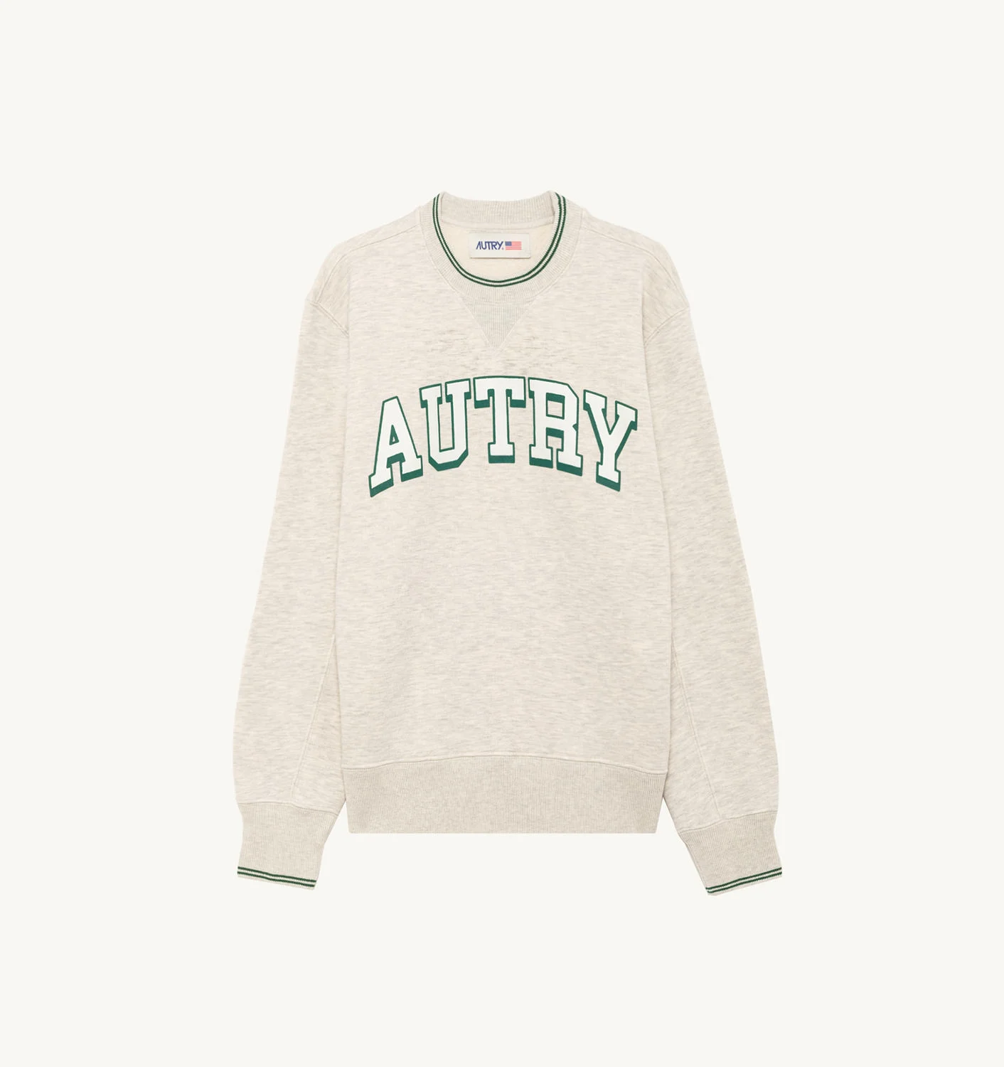 SWEATSHIRT IN GRAY HEAVY JERSEY