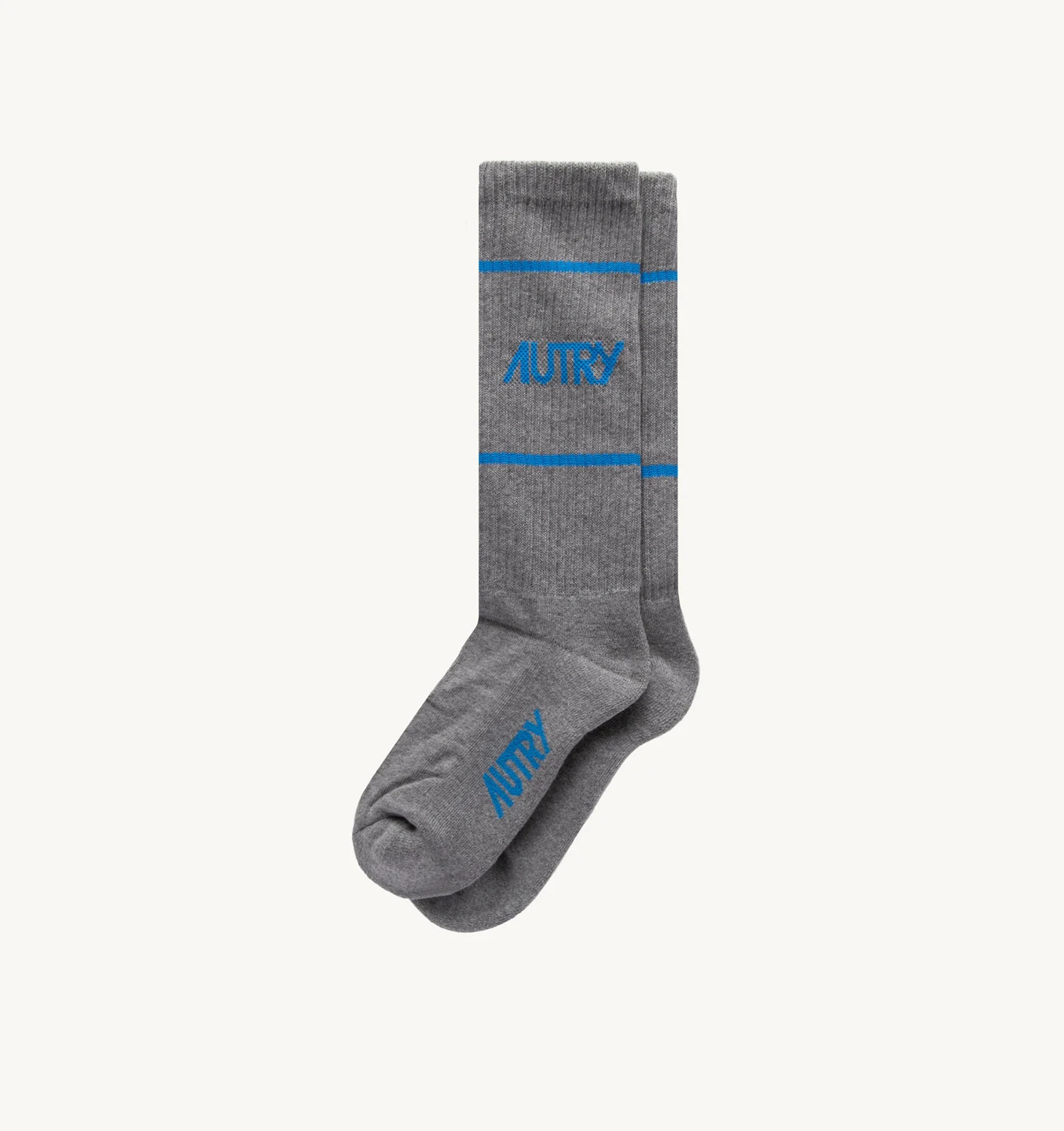 SOCKS IN GRAY COTTON TERRY