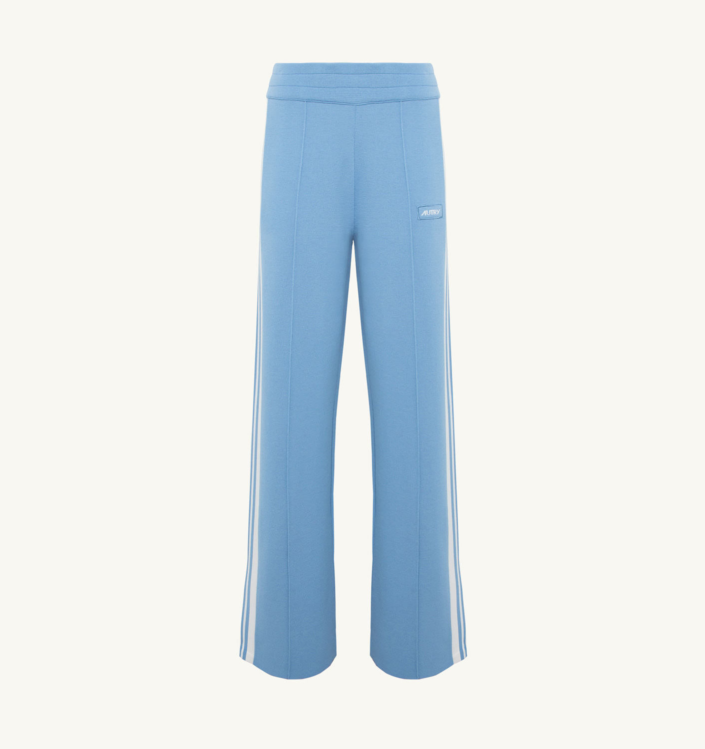 PANTS IN AZURE VISCOSE
