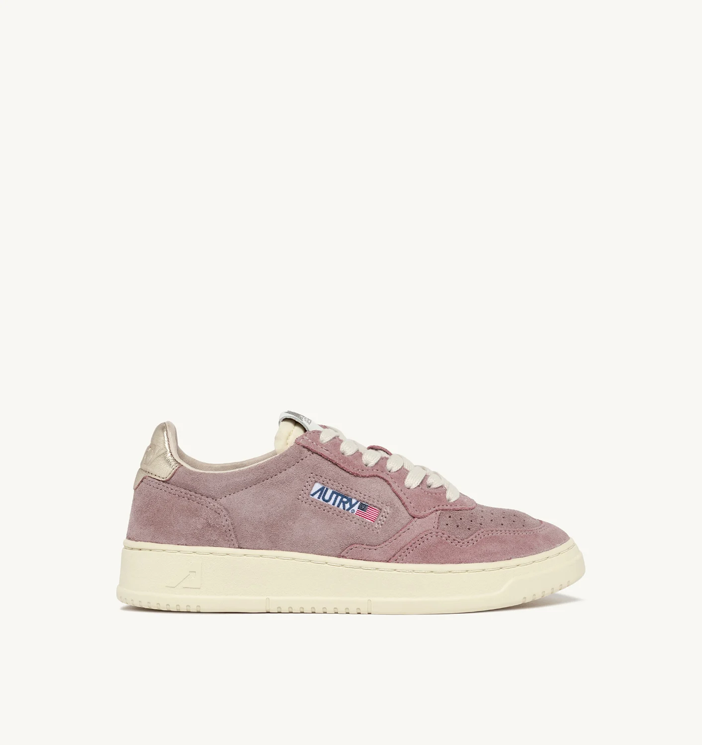 MEDALIST LOW SNEAKERS IN SUEDE COLOR PINK