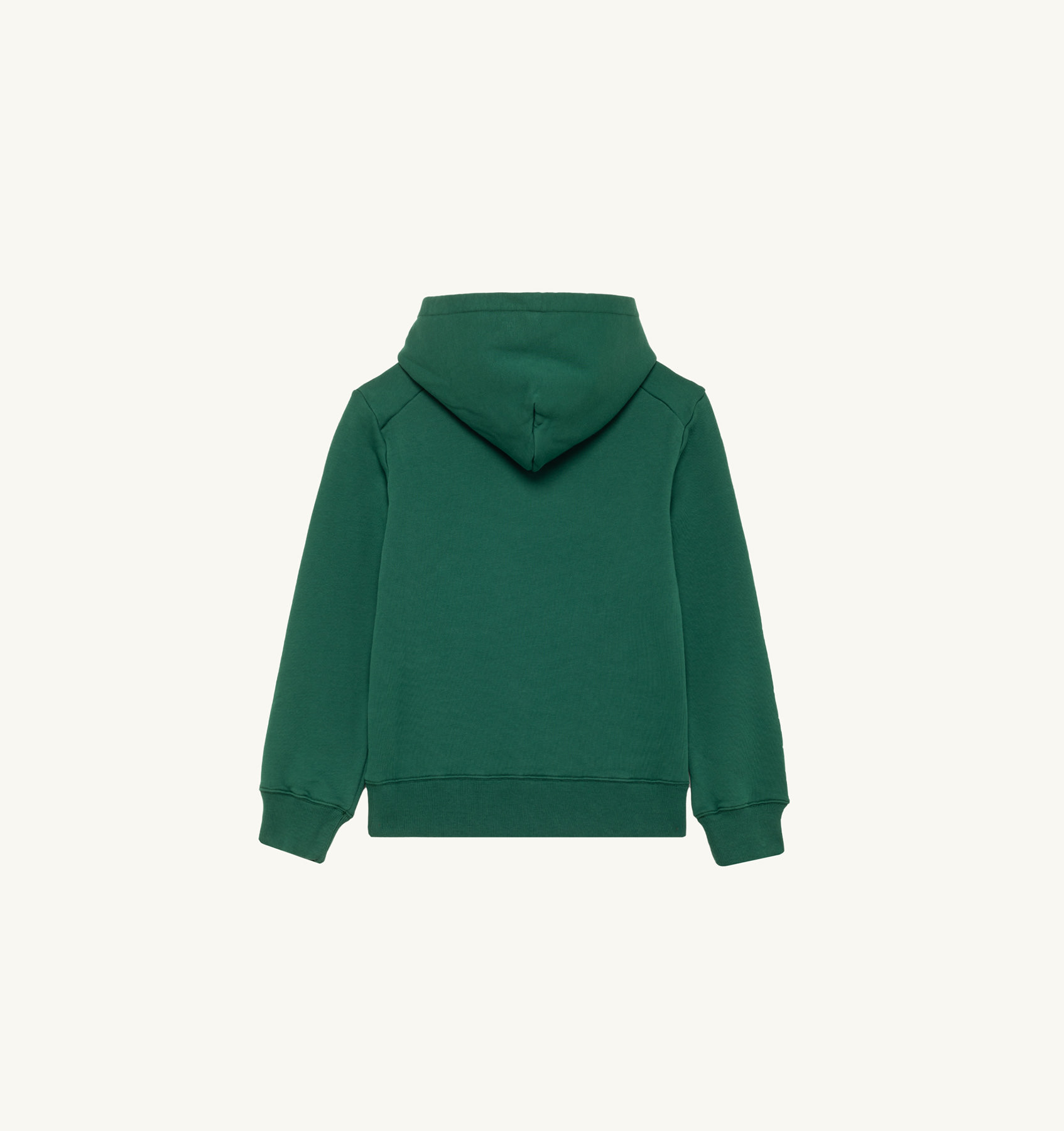 KIDS HOODIE IN GREEN JERSEY